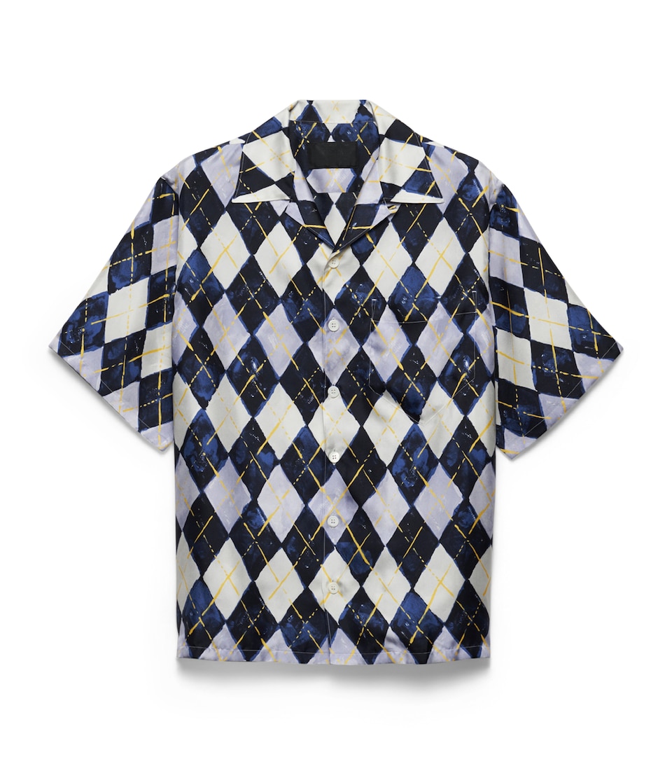 Vilebrequin Kids Organic Cotton Zigzag Shirt (4-14 Years) Abricot