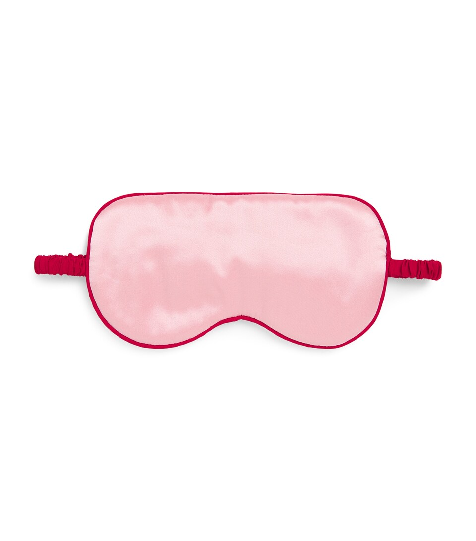 Olivia von Halle Silk Audrey Eye Mask Blush