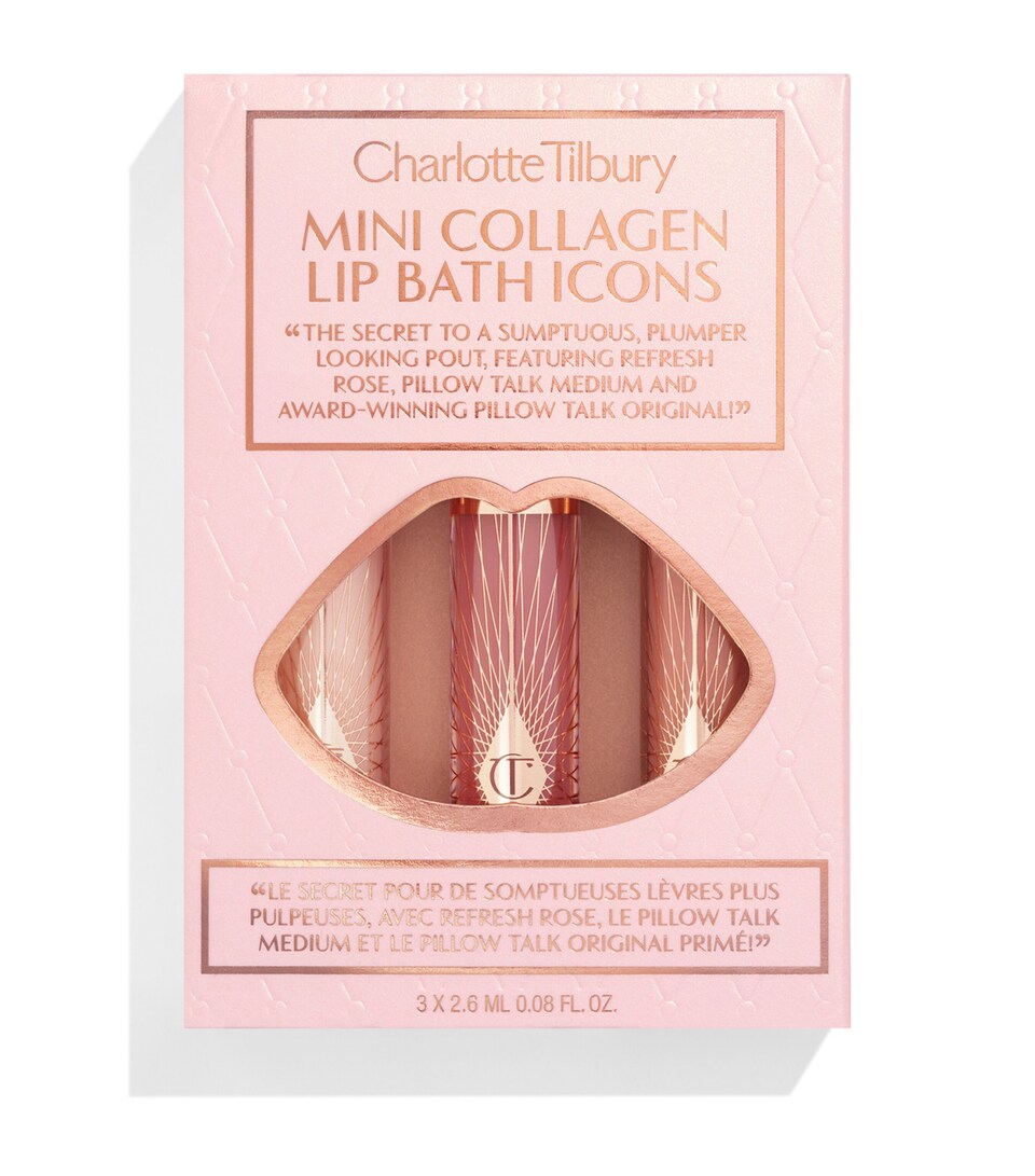 Charlotte Tilbury Mini Collagen Lip Bath Icons Gift Set