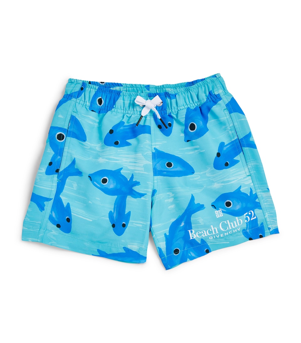 Vilebrequin Kids Reactive Swim Shorts (2-14 Years) Bora Bora