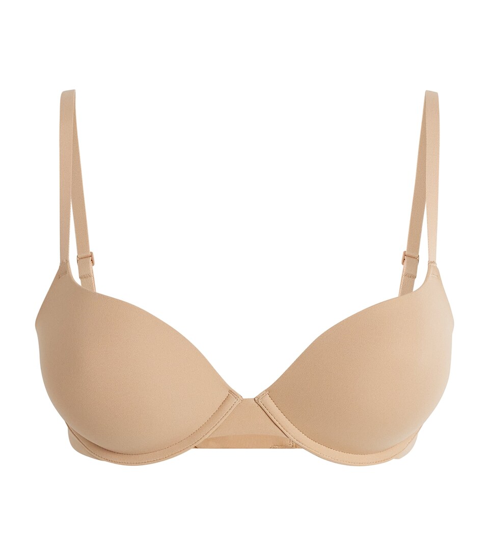 Skims Fits Everybody Push-Up Demi Bra Clay