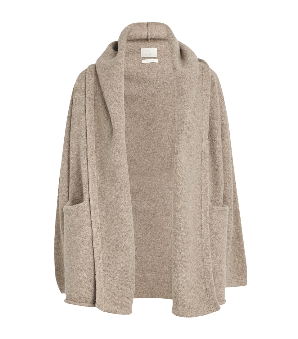 Lauren Manoogian Merino Wool-Alpaca Hoodie Dust