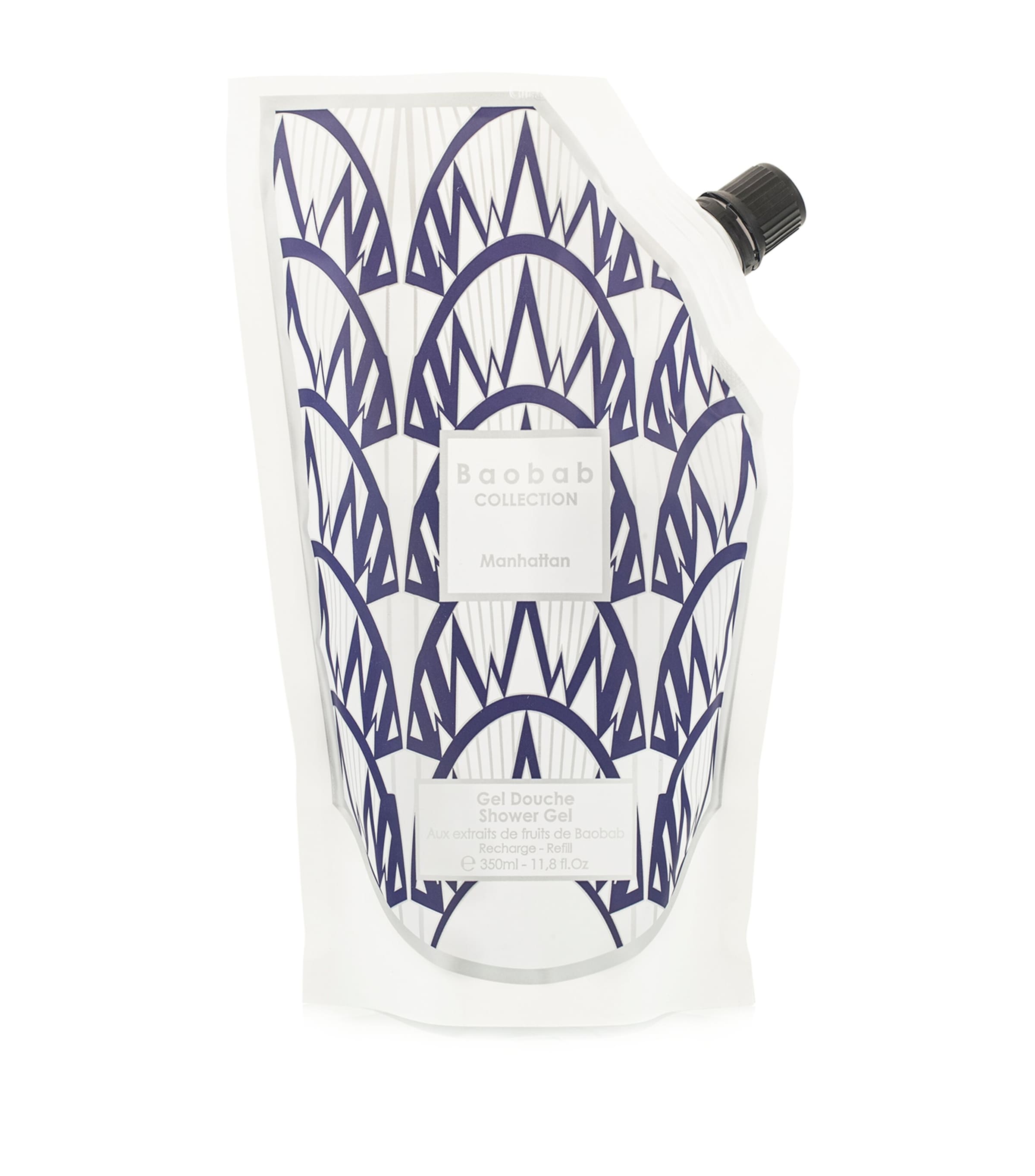 Baobab Collection Manhattan Shower Gel (350ml) - Refill White