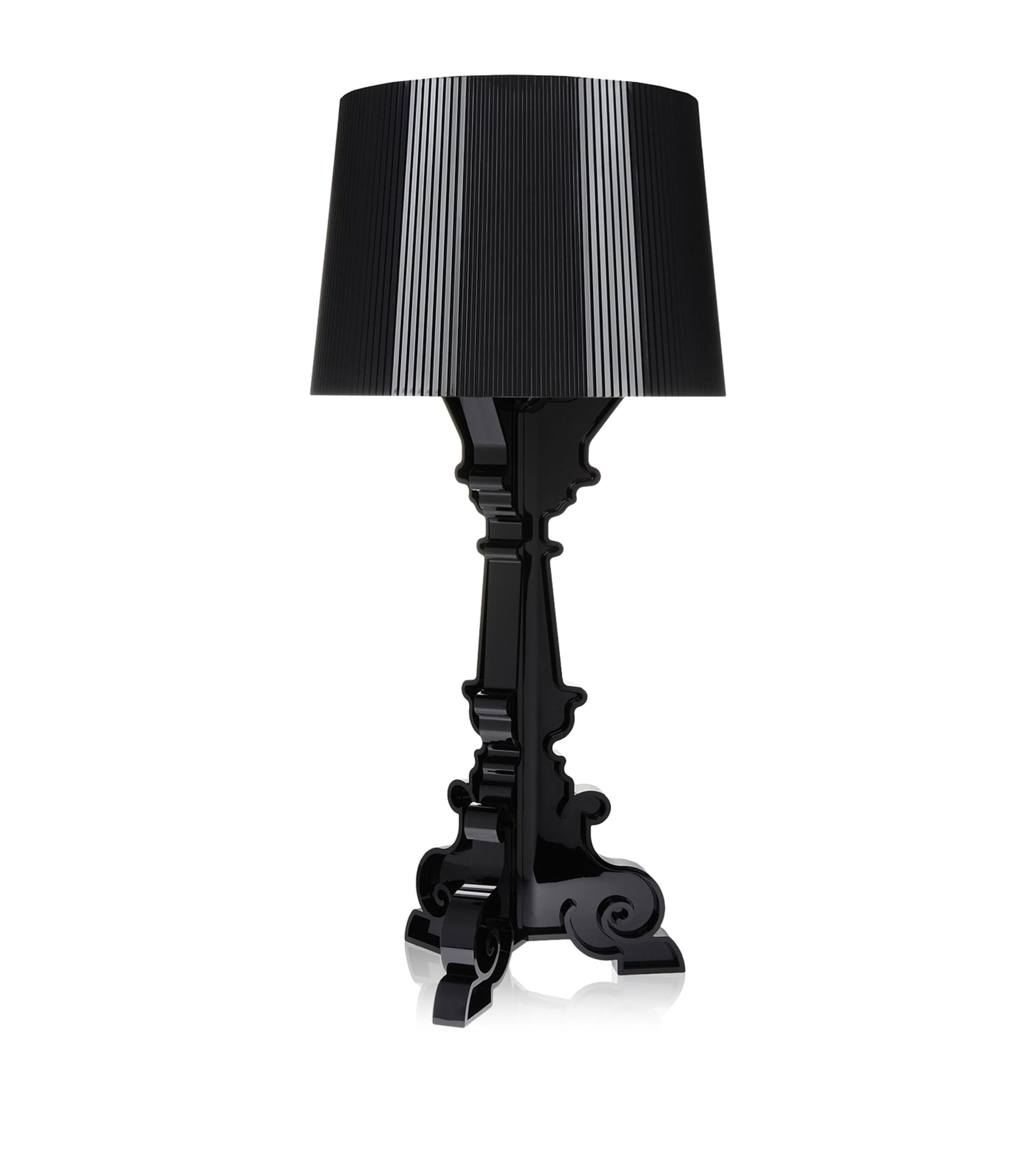 Kartell Matte Bourgie Table Lamp Glossy Black