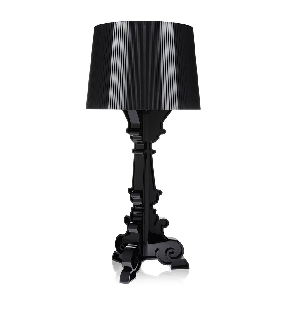 Kartell Matte Bourgie Table Lamp Glossy Black