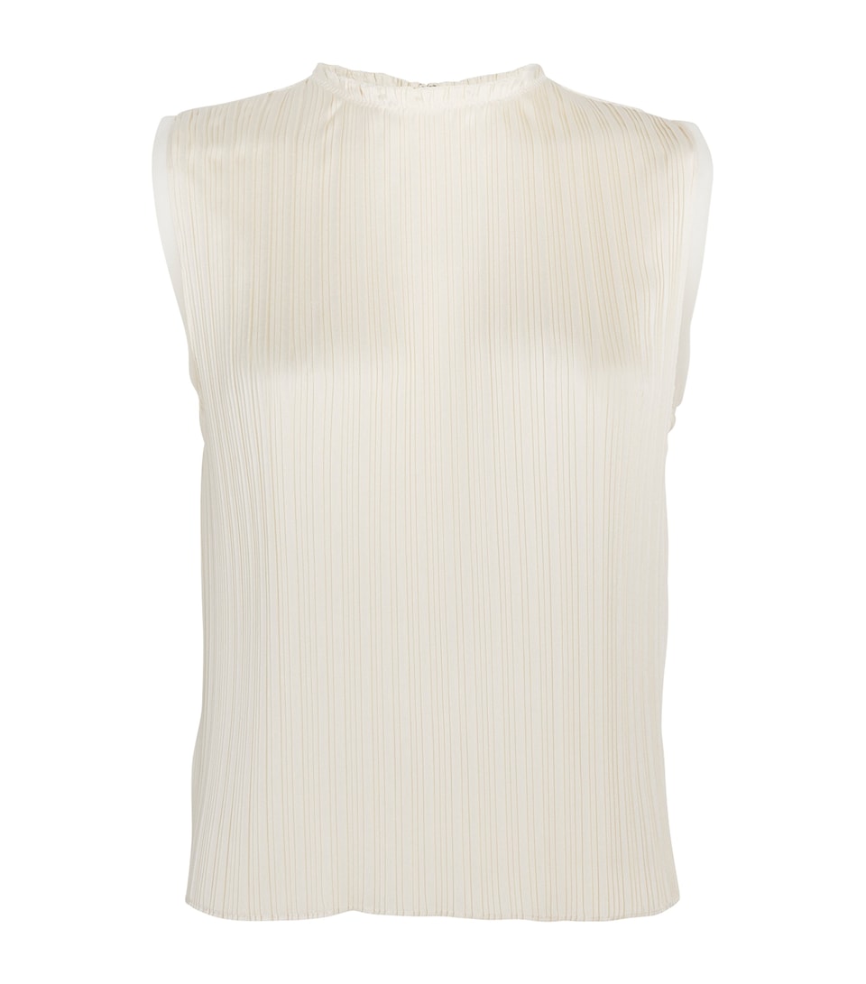 Polo Ralph Lauren Cotton Sleeveless Polo Shirt Blue Yacht