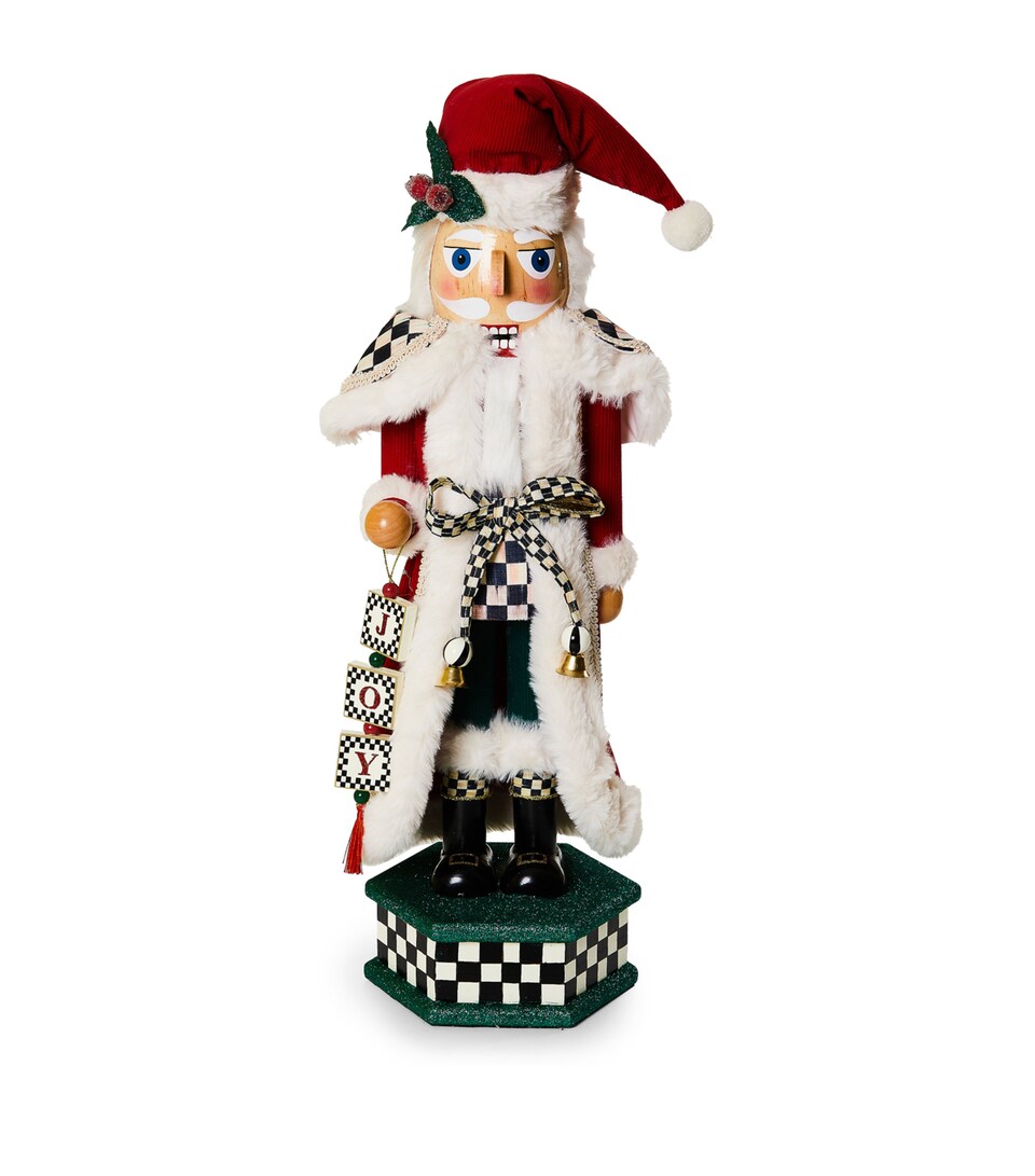 MacKenzie-Childs Santa Nutcracker Red