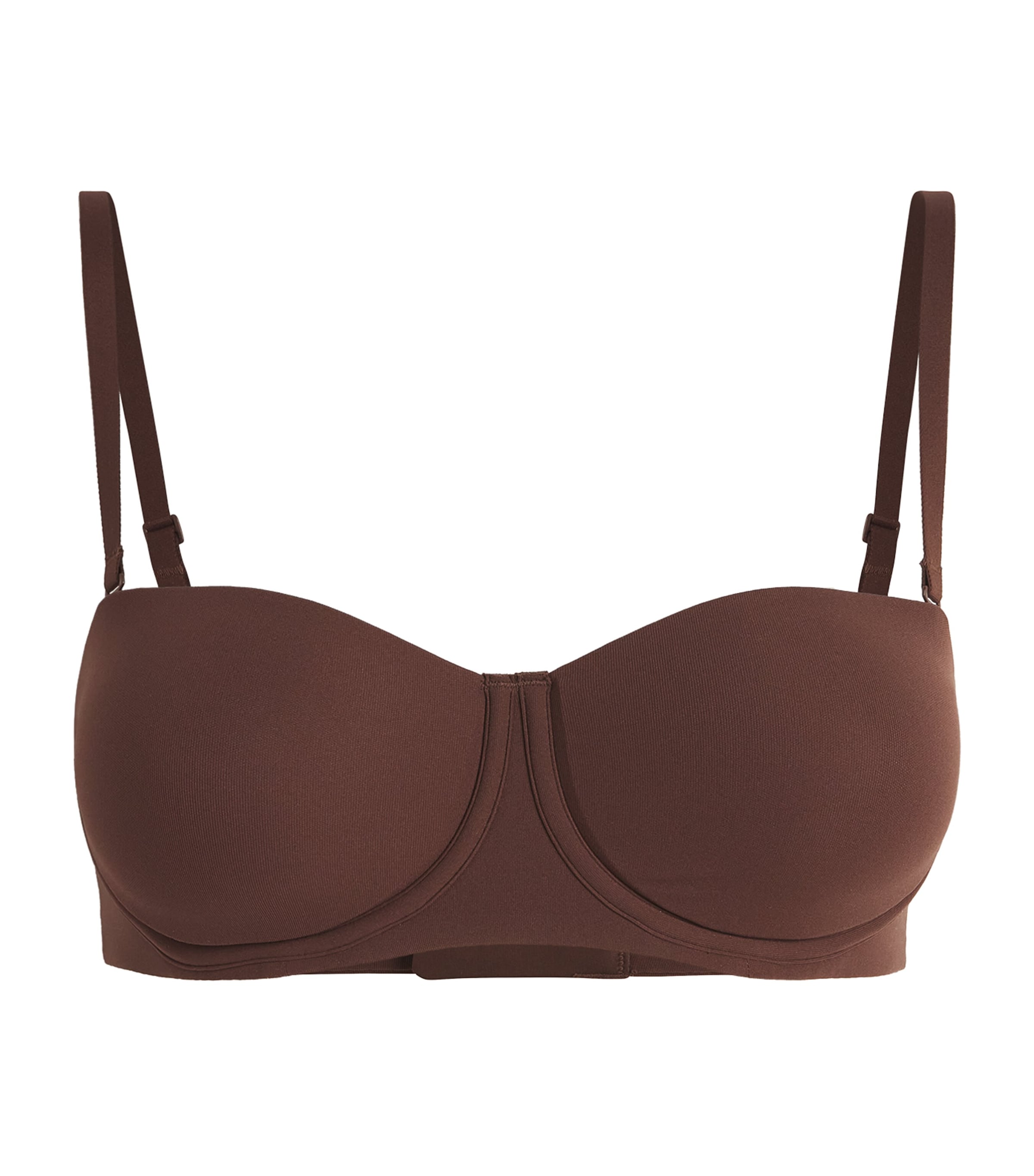 Skims Fits Everybody Strapless Bra Cocoa