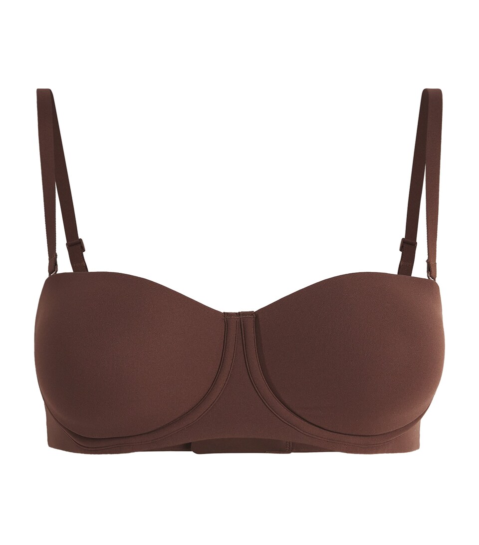 Skims Fits Everybody Strapless Bra Cocoa