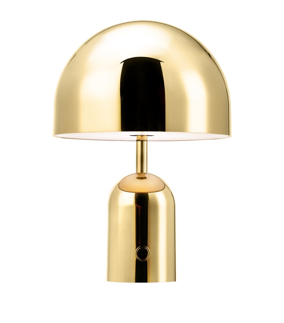 Tom Dixon Portable Bell Table Lamp Gold