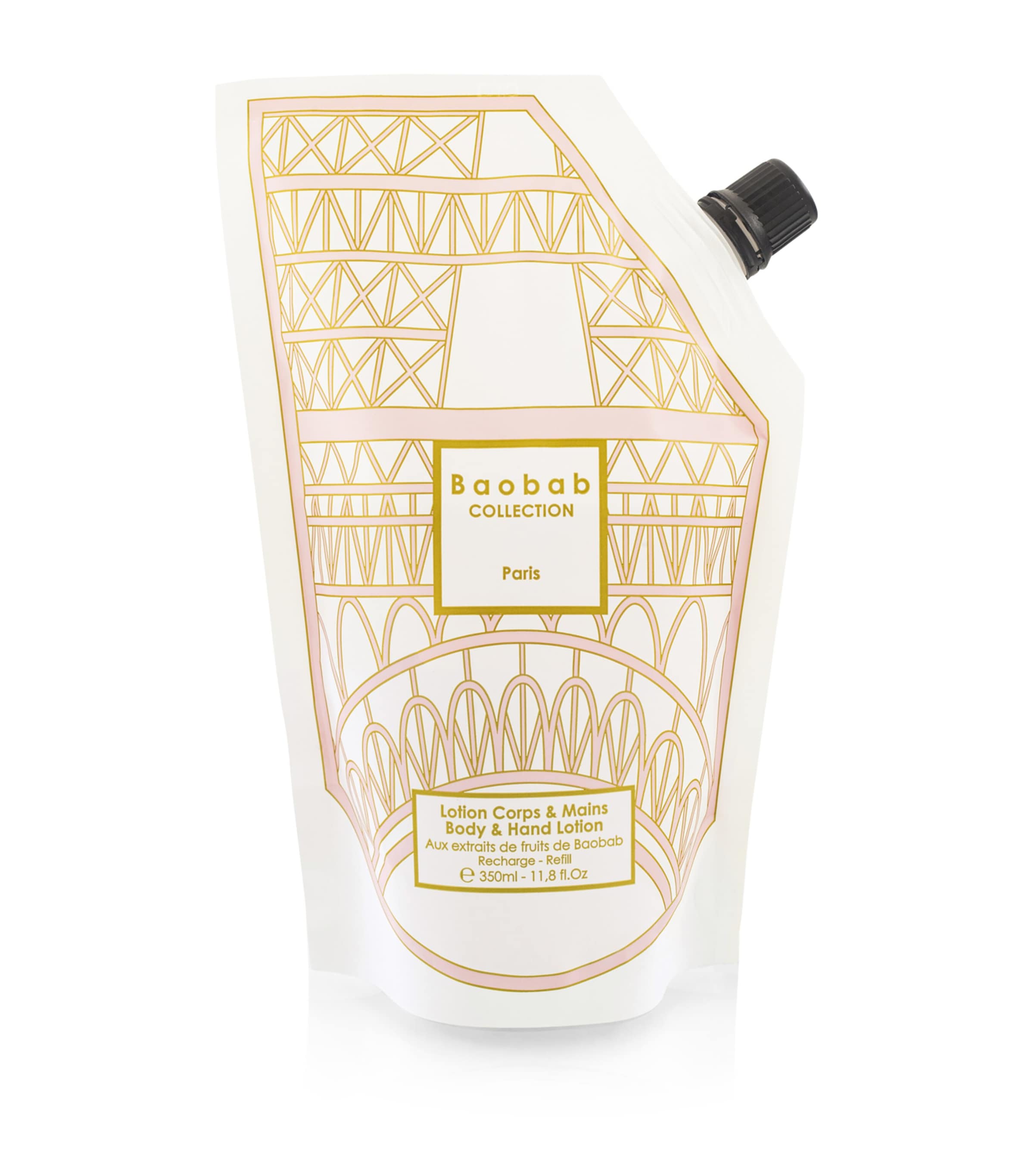 Baobab Collection Paris Body and Hand Lotion (350ml) - Refill White