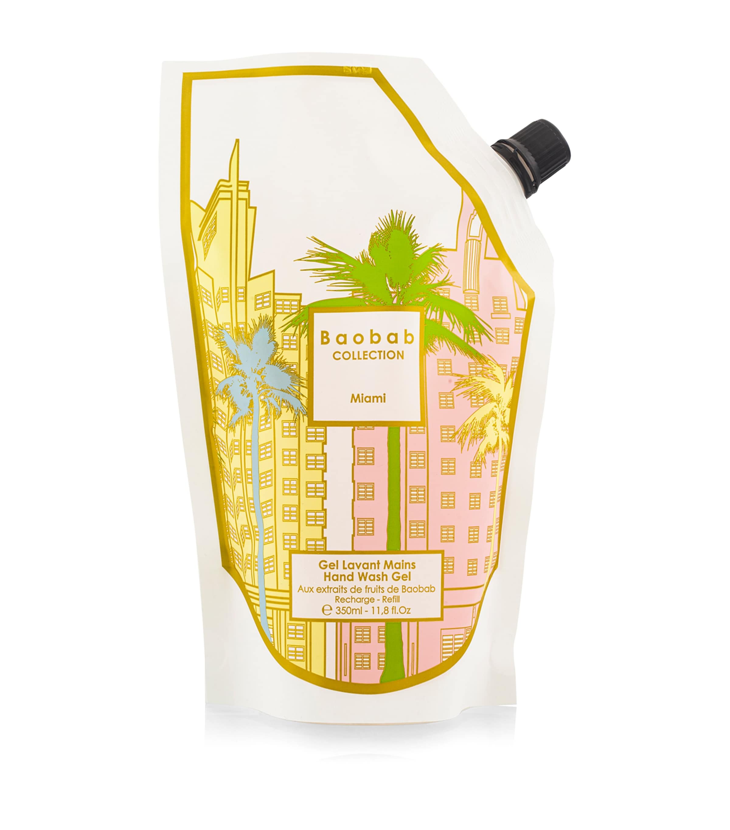 Baobab Collection Miami Hand Wash (350ml) - Refill White
