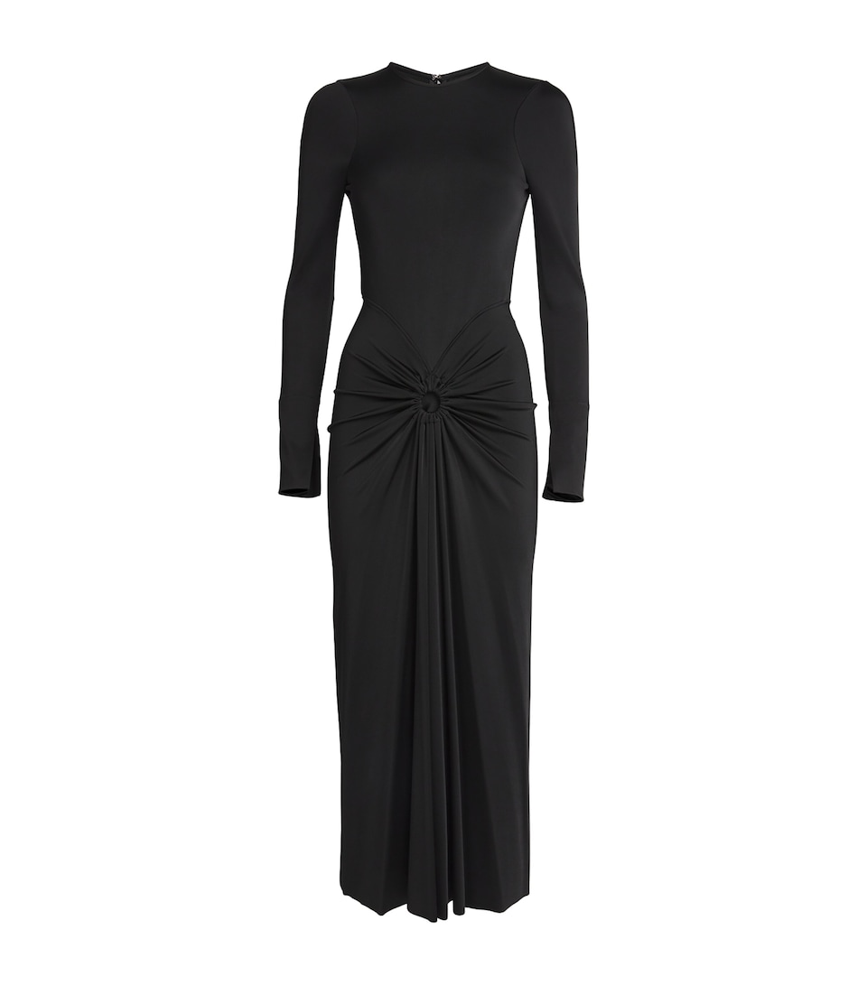 Victoria Beckham Gathered Maxi Dress