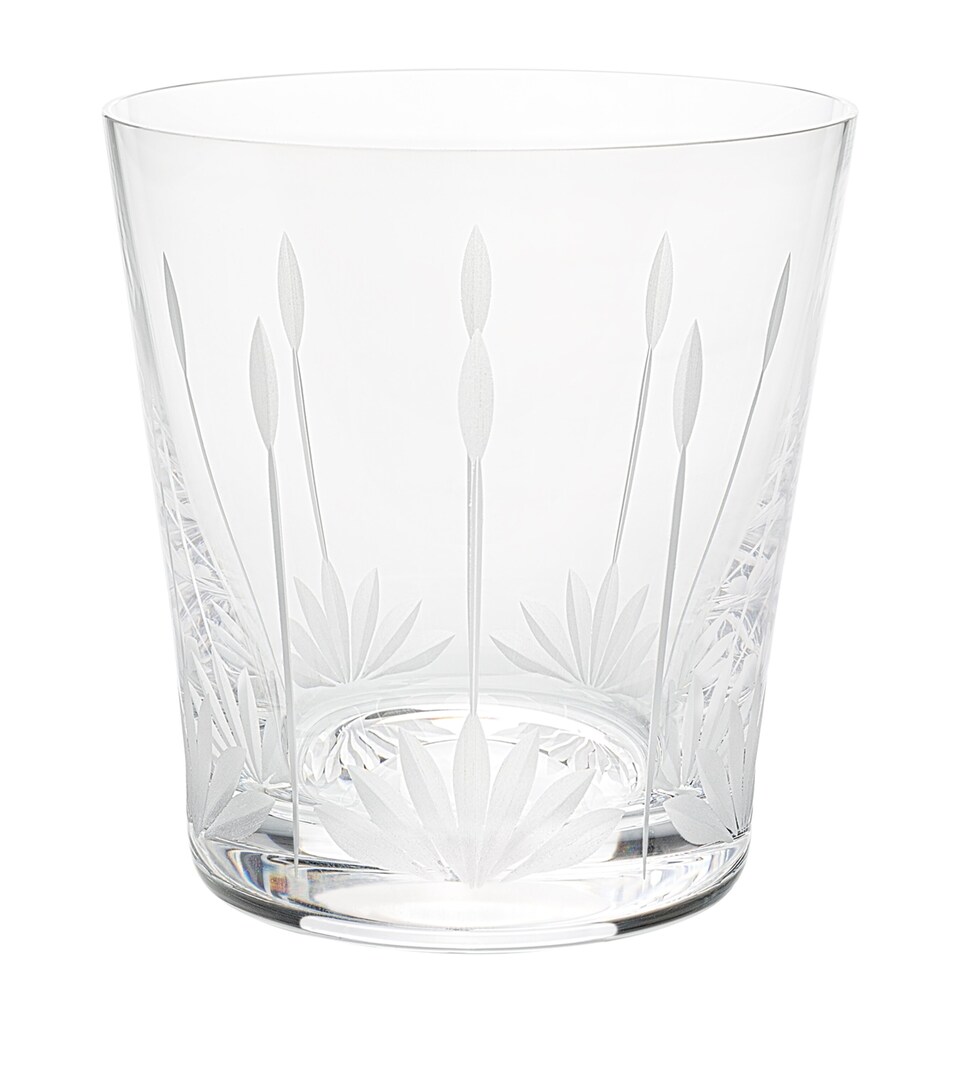 Lalique Set of 4 Lotus Tumblers (300ml) Clear