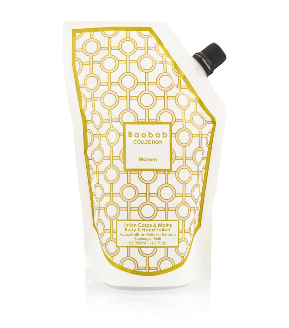 Baobab Collection Women Body and Hand Lotion (350ml) - Refill White