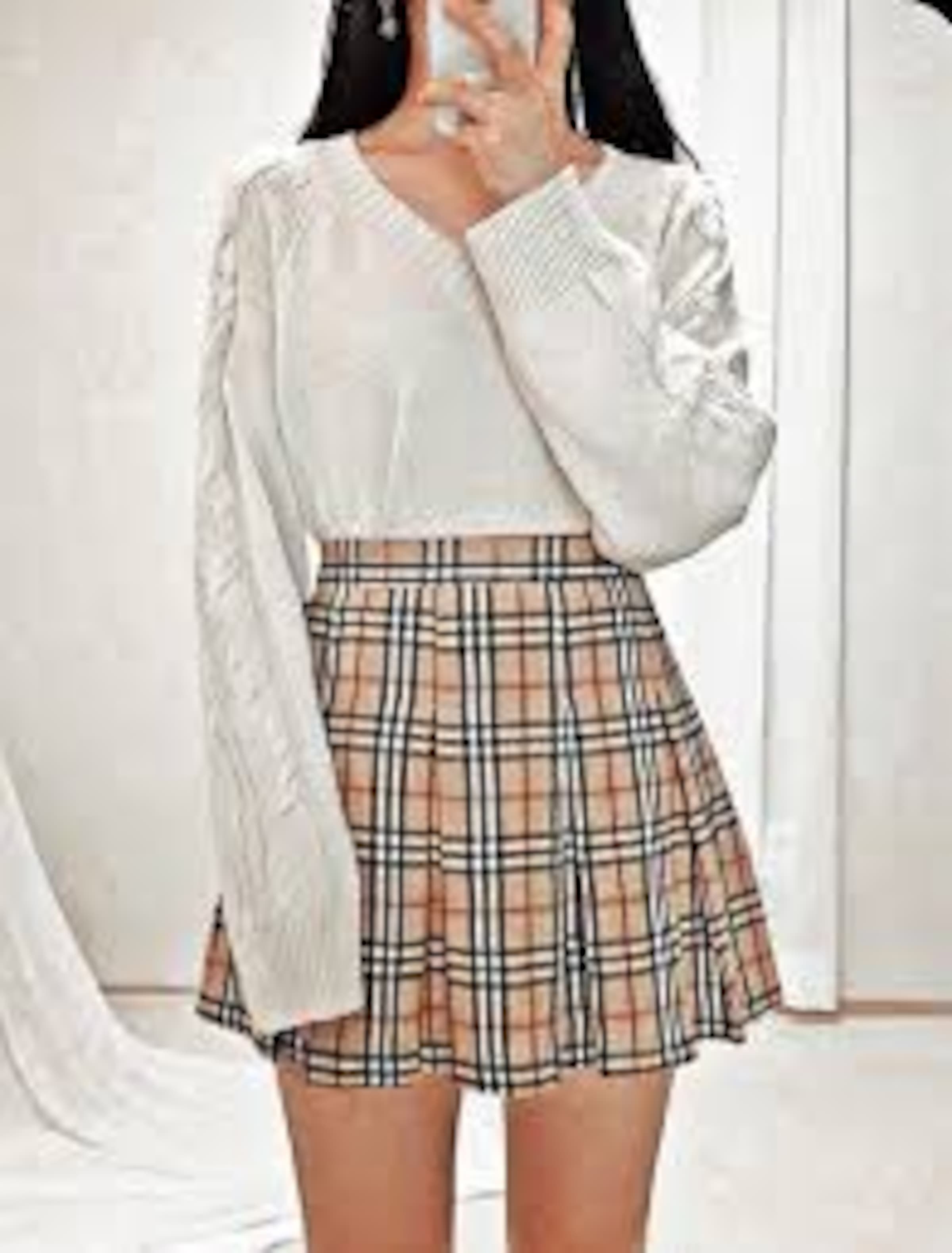 AMI Paris SKIRT-TEST White
