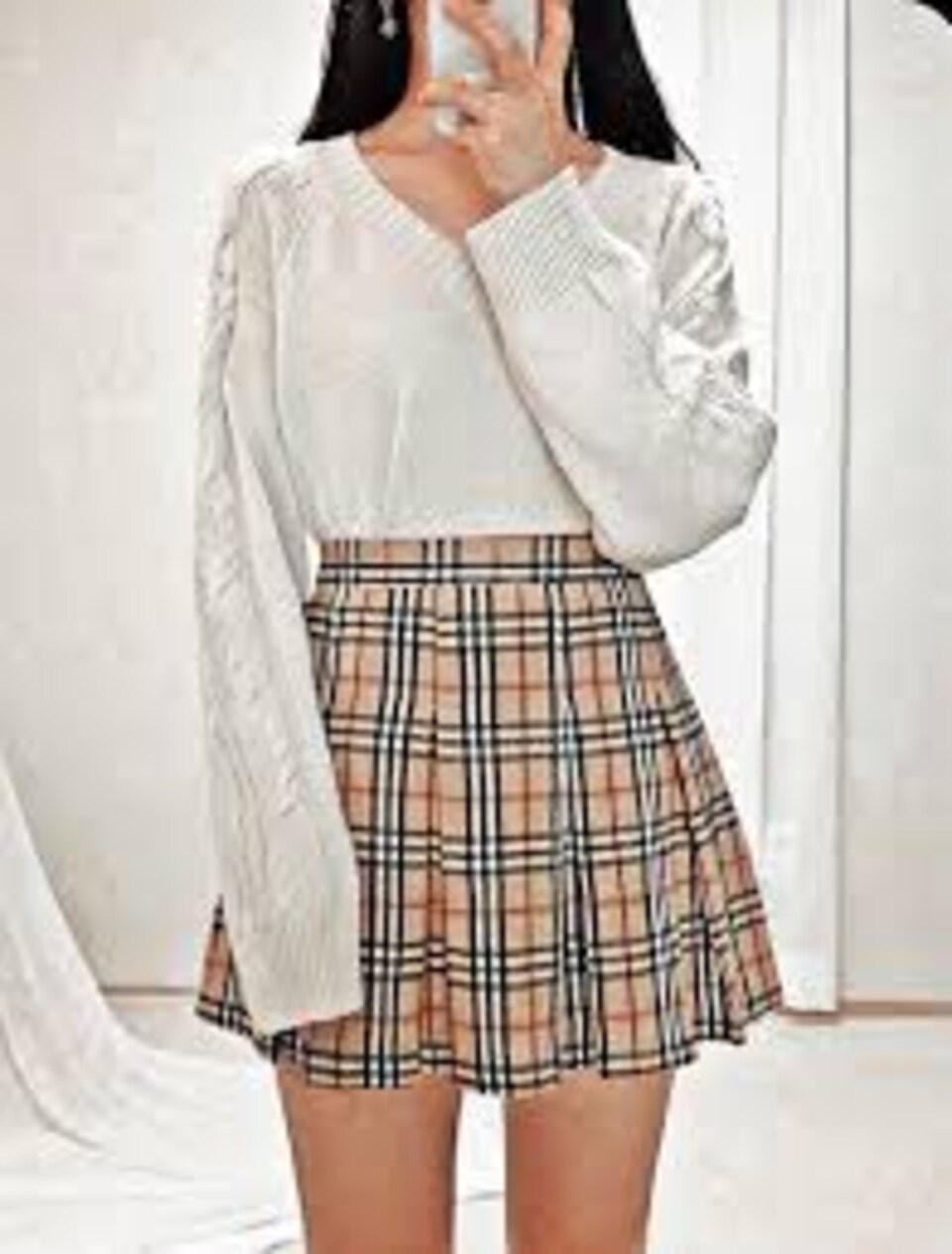 AMI Paris SKIRT-TEST White
