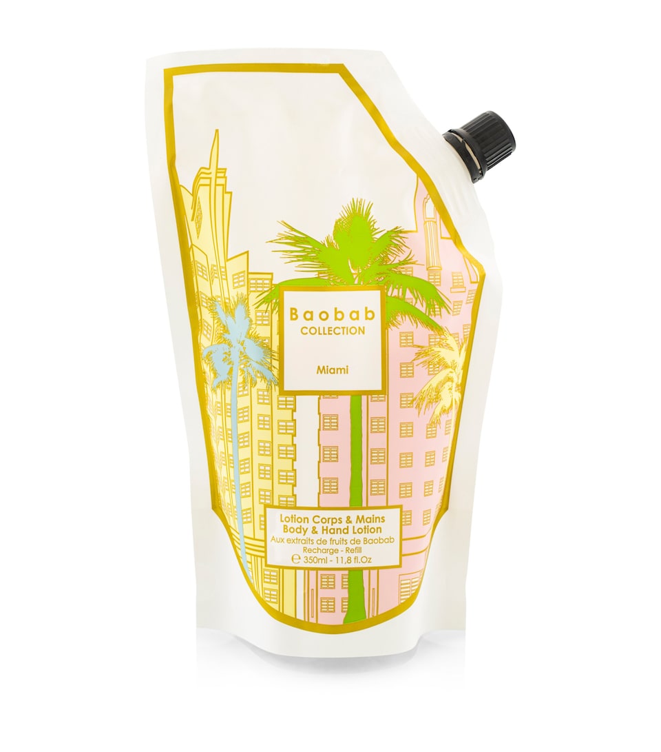 Baobab Collection Miami Body and Hand Lotion (350ml) - Refill White