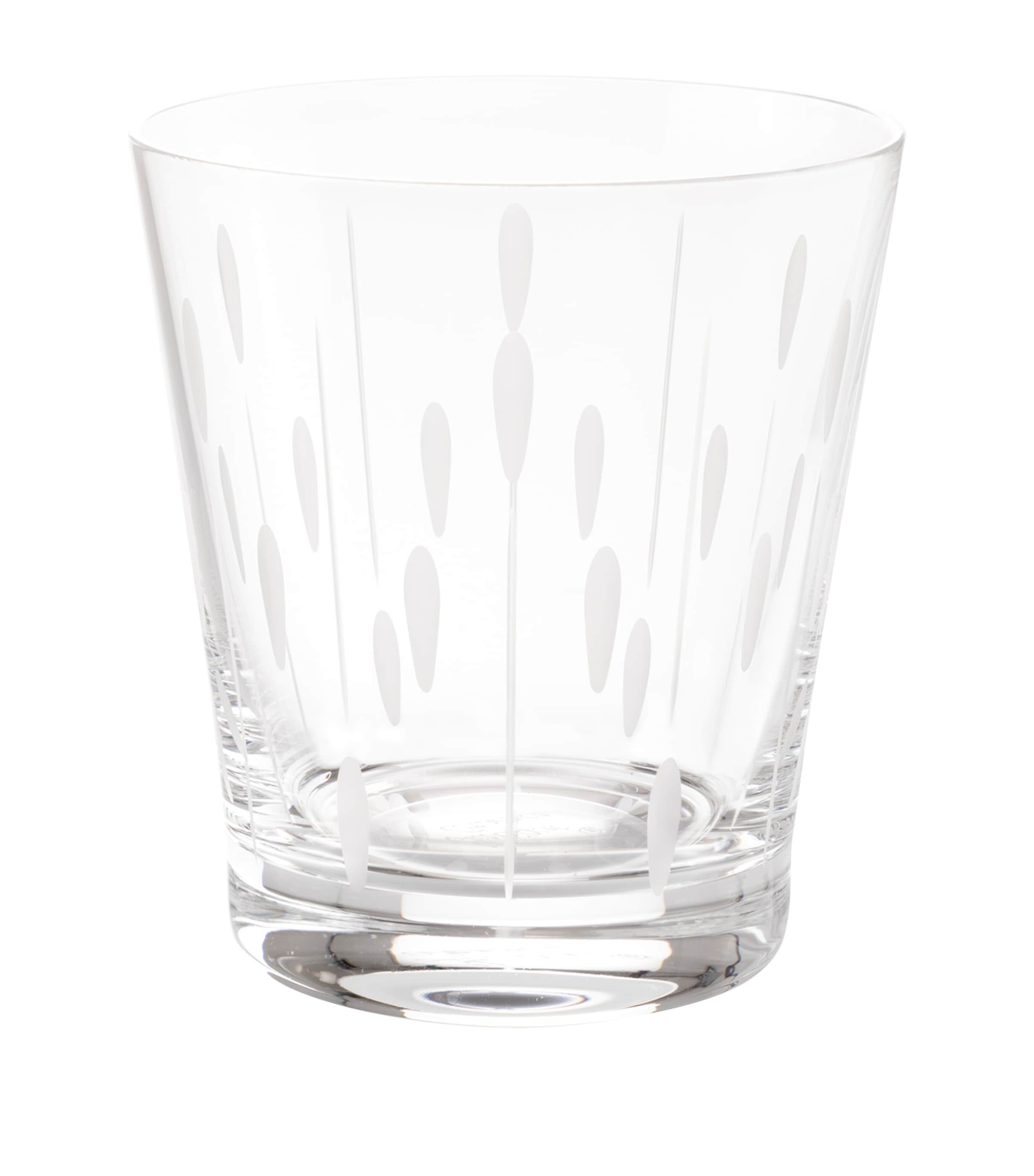 Lalique Crystal Lotus Dew Tumbler (30cl) Clear