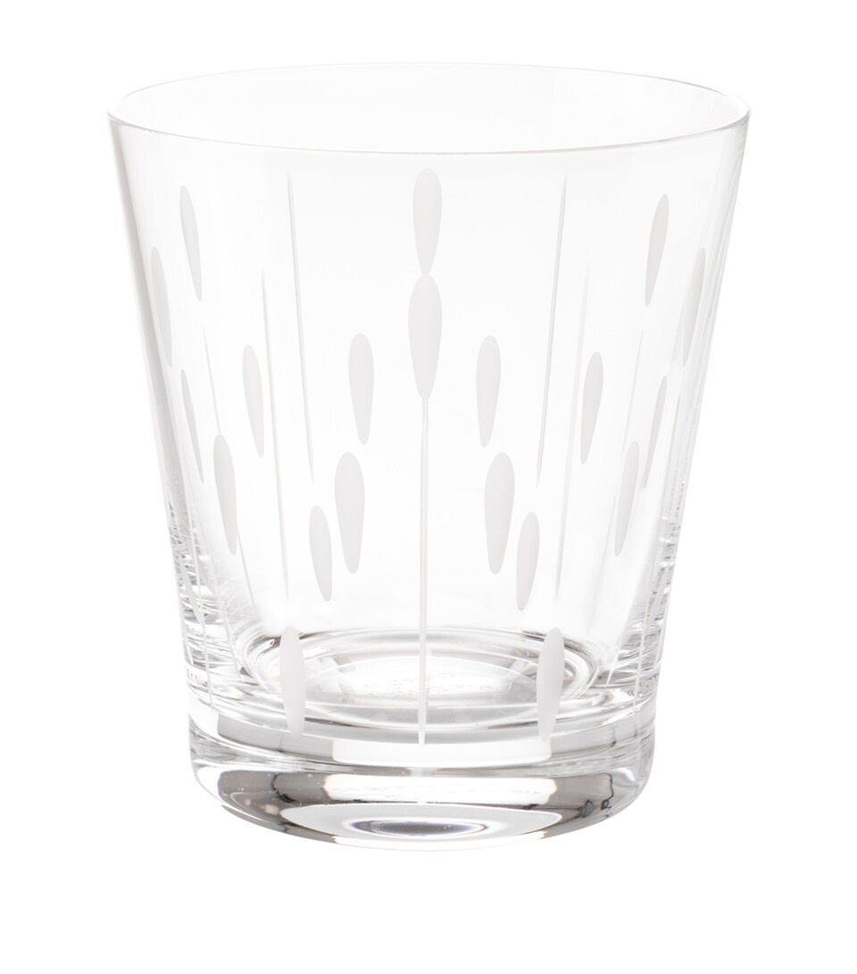 Lalique Crystal Lotus Dew Tumbler (30cl) Clear
