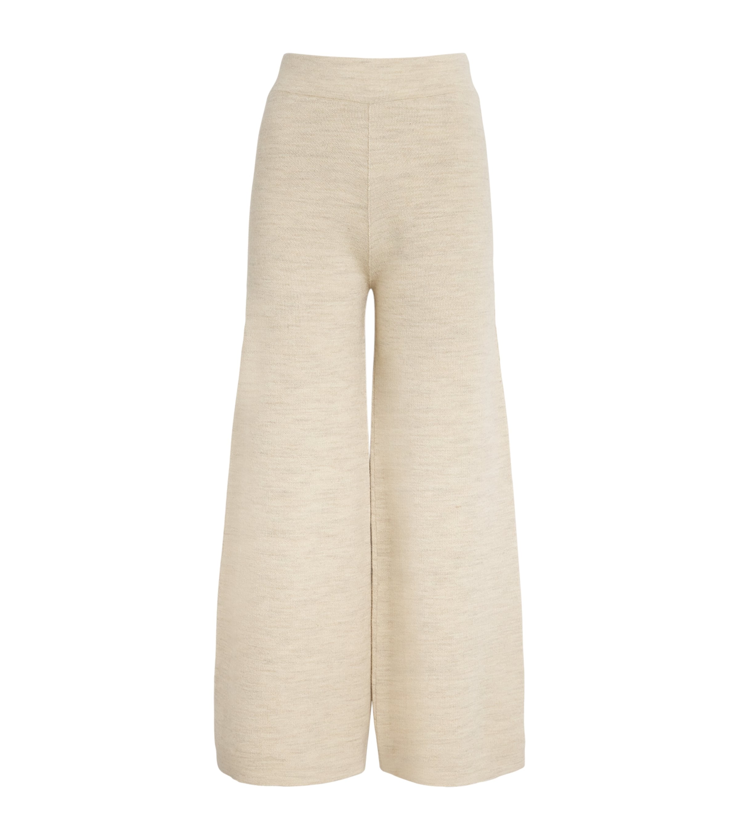 Lauren Manoogian Merino Wool-Alpaca-Pima Cotton Sweatpants Ecru