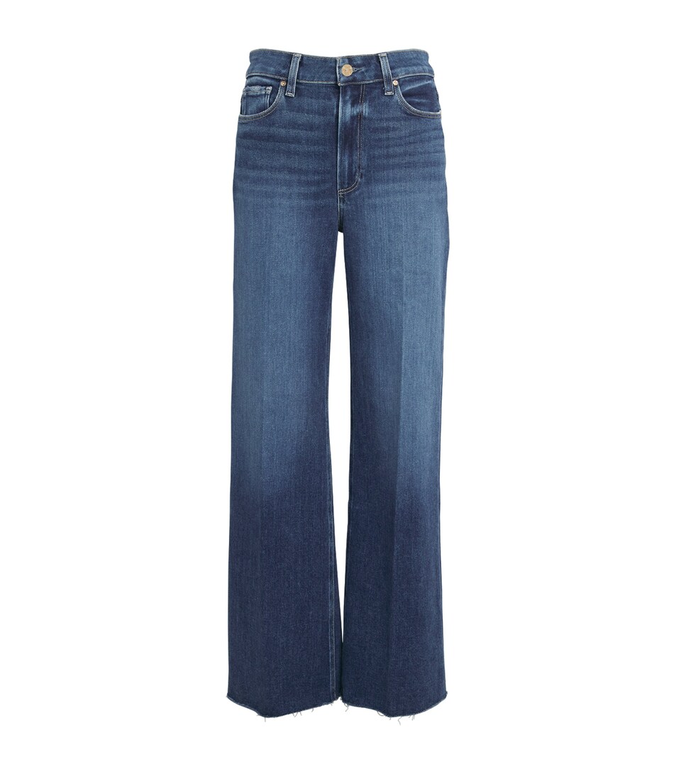 PAIGE Anessa Wide-Leg Jeans Arpeggio