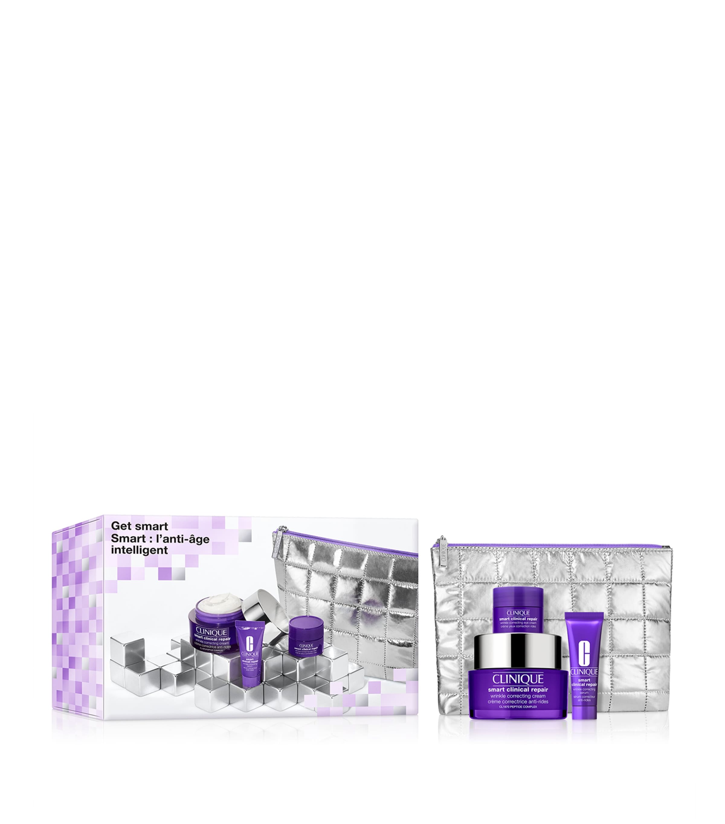 Clinique Get Smart: Anti-Ageing Skincare Gift Set (Worth £108)