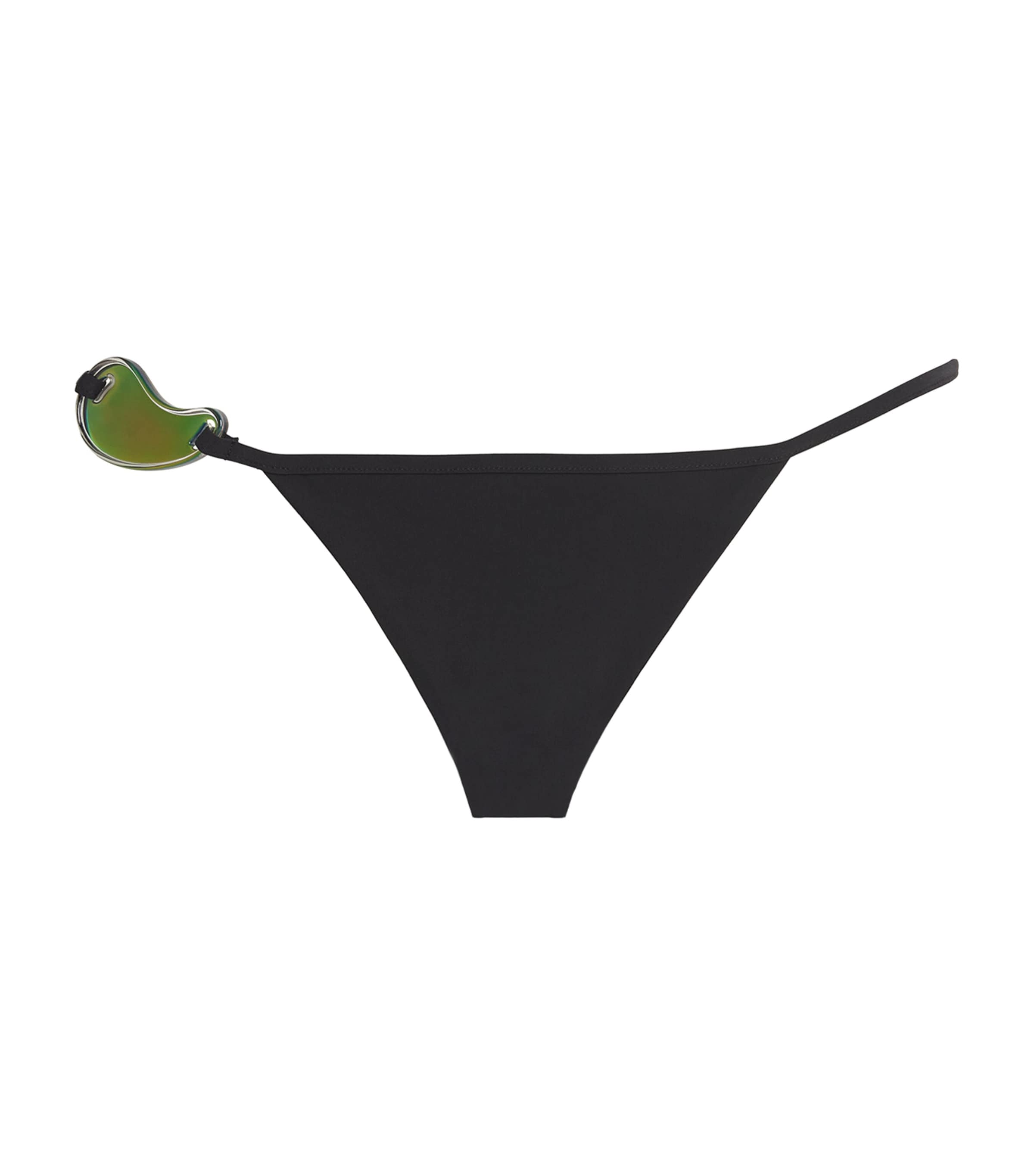 Christopher Esber Moodstone Bikini Bottoms Black