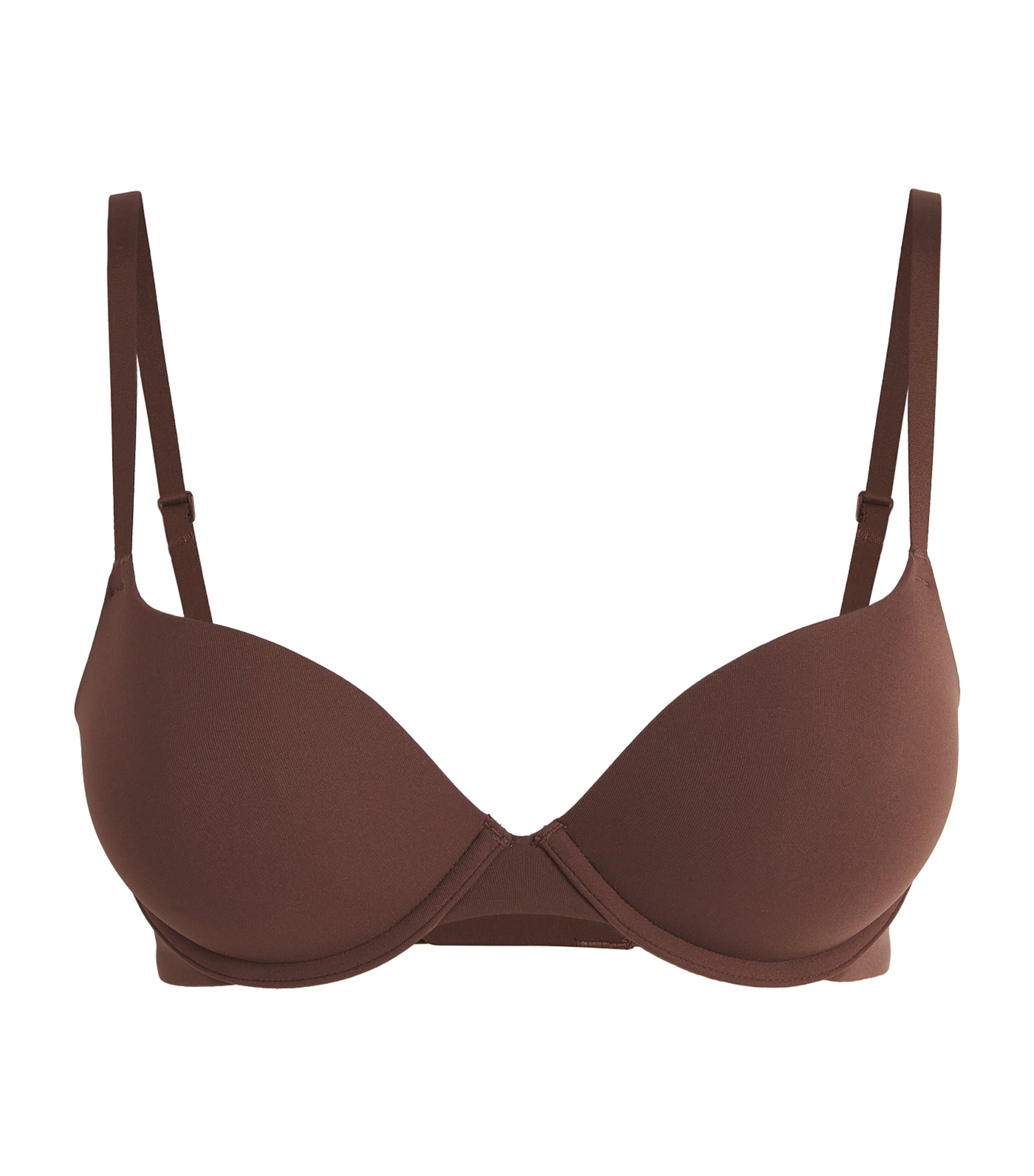 Skims Fits Everybody Push-Up Demi Bra Cocoa