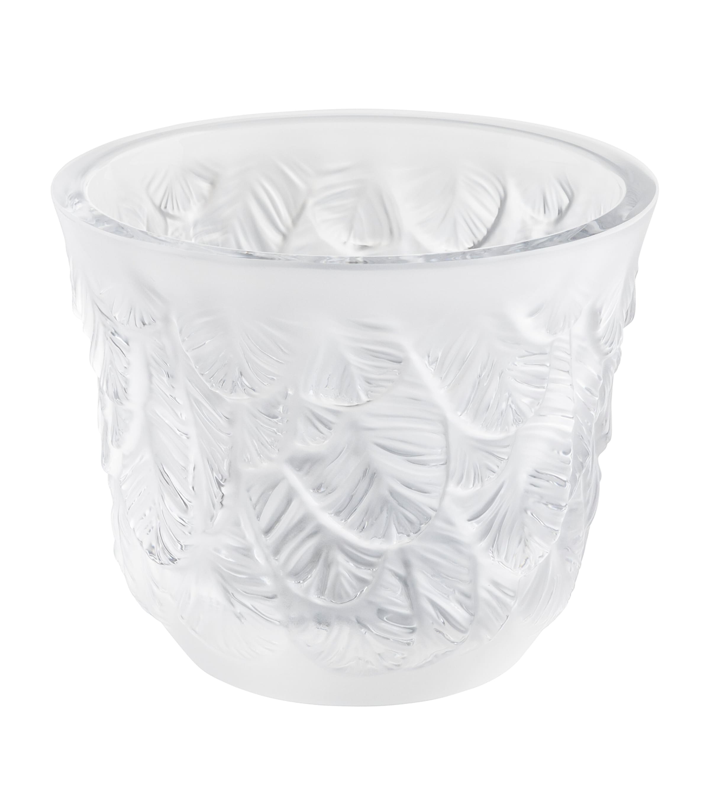 Lalique Crystal Grand-Duc Votive Clear