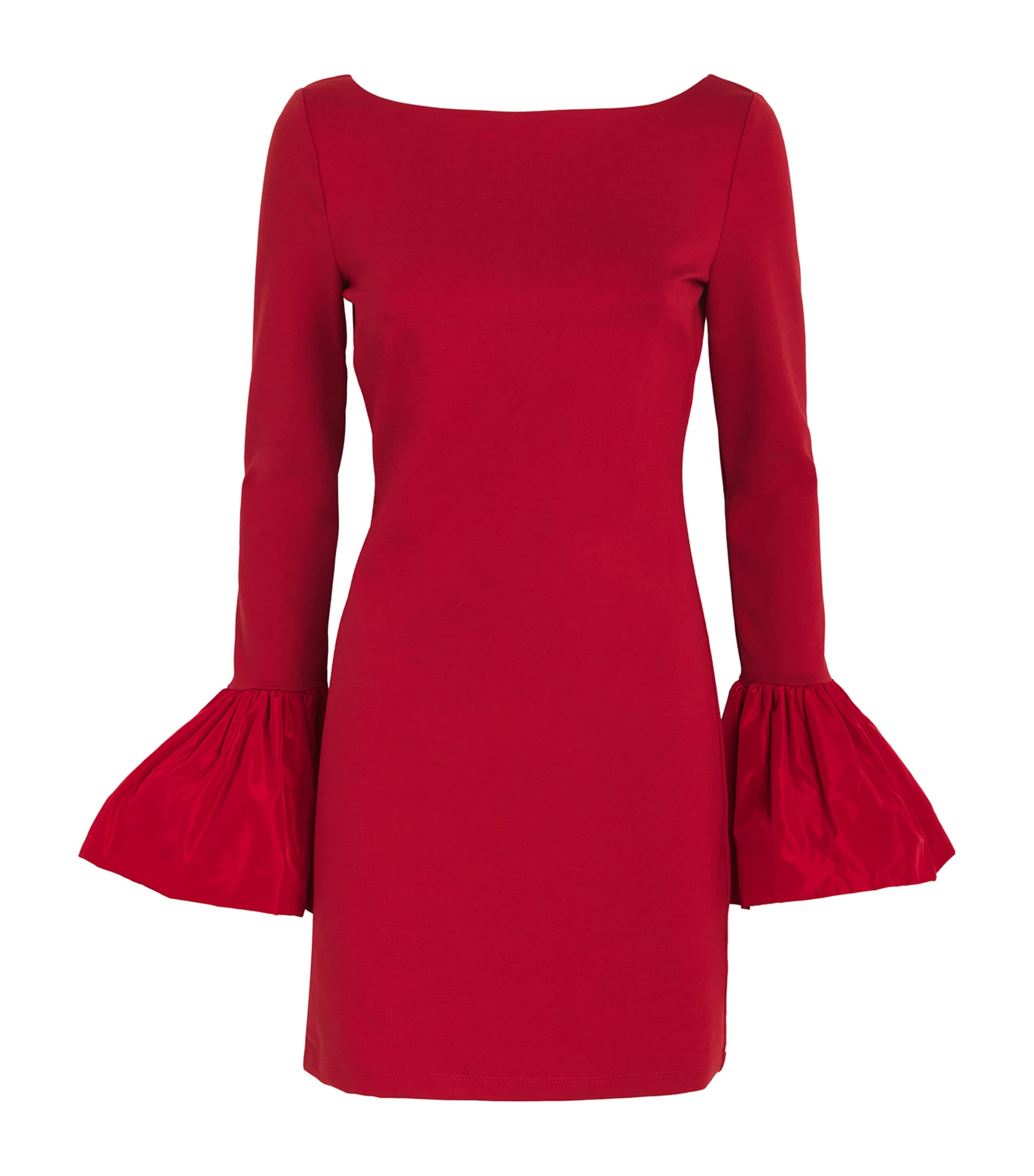STAUD Hawthorne Mini Dress Rouge