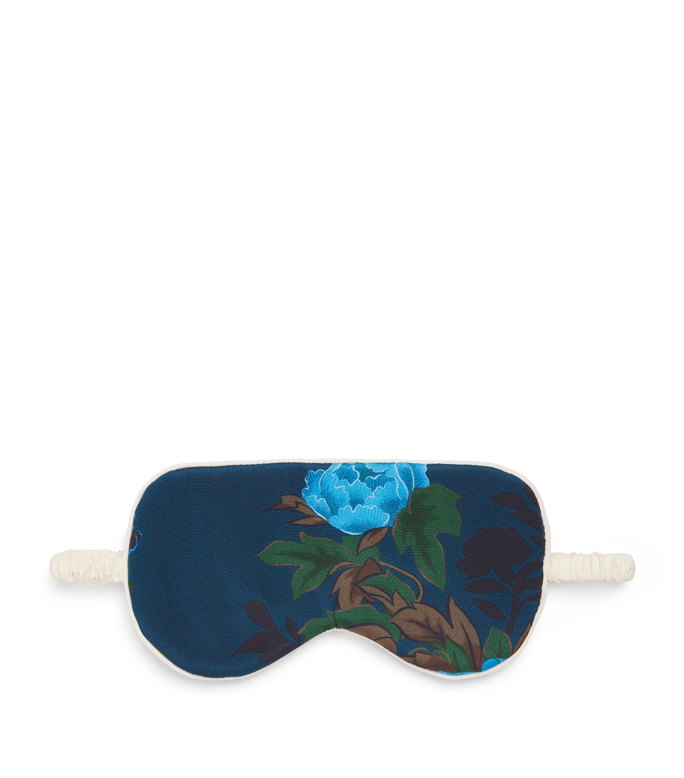 Olivia von Halle Silk Floral Print Audrey Tibatant Eye Mask Tibatant