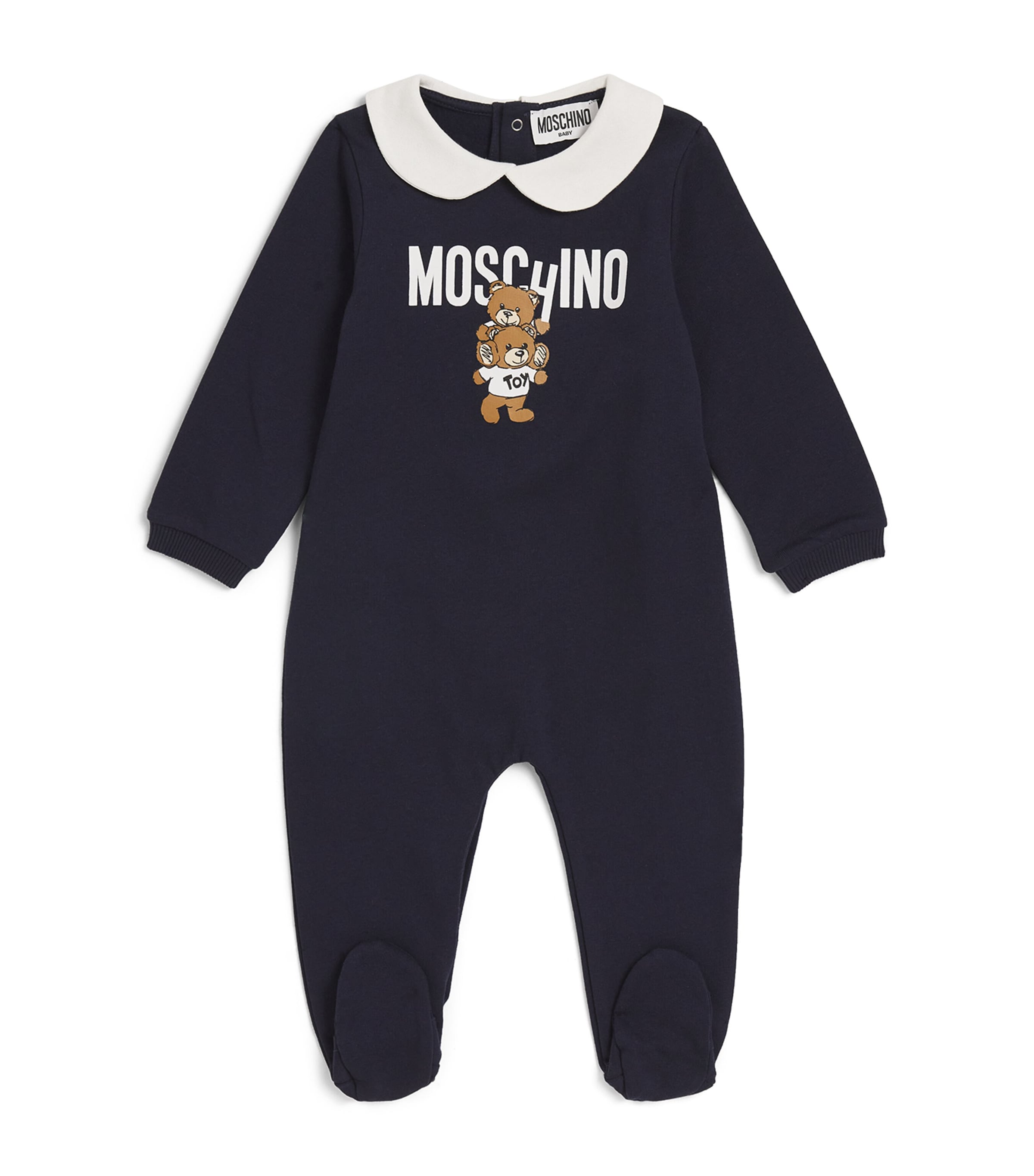 Moschino Kids Teddy Bear All-In-One (1-18 Months) Navy Blue