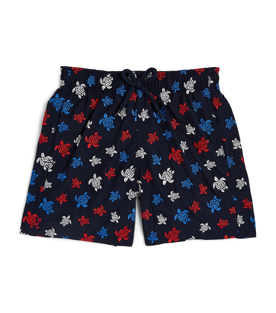 Vilebrequin Kids Swim Shorts (2-14 Years) Bleu Lazuli