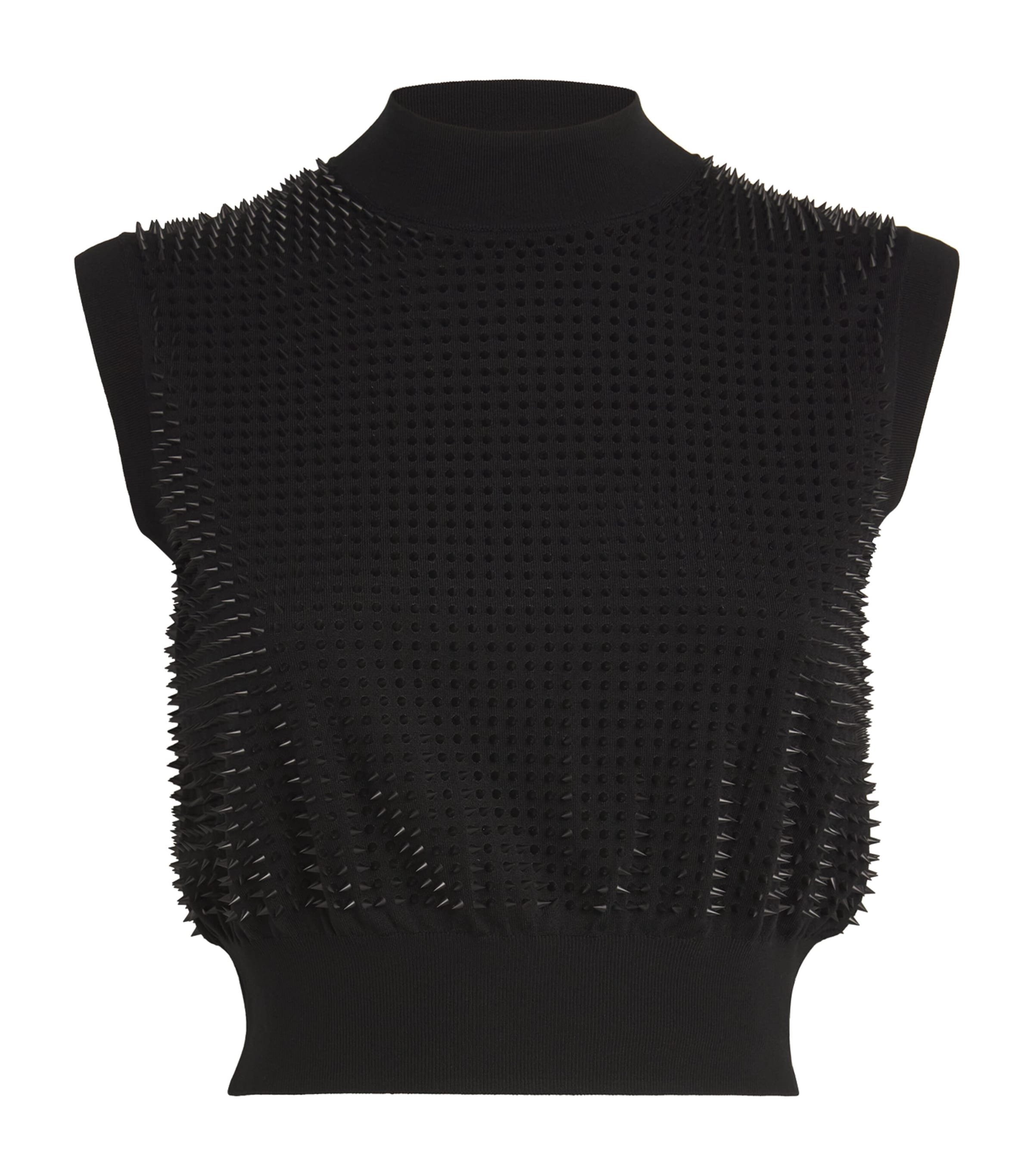 Alexander Wang Cropped Spike Top