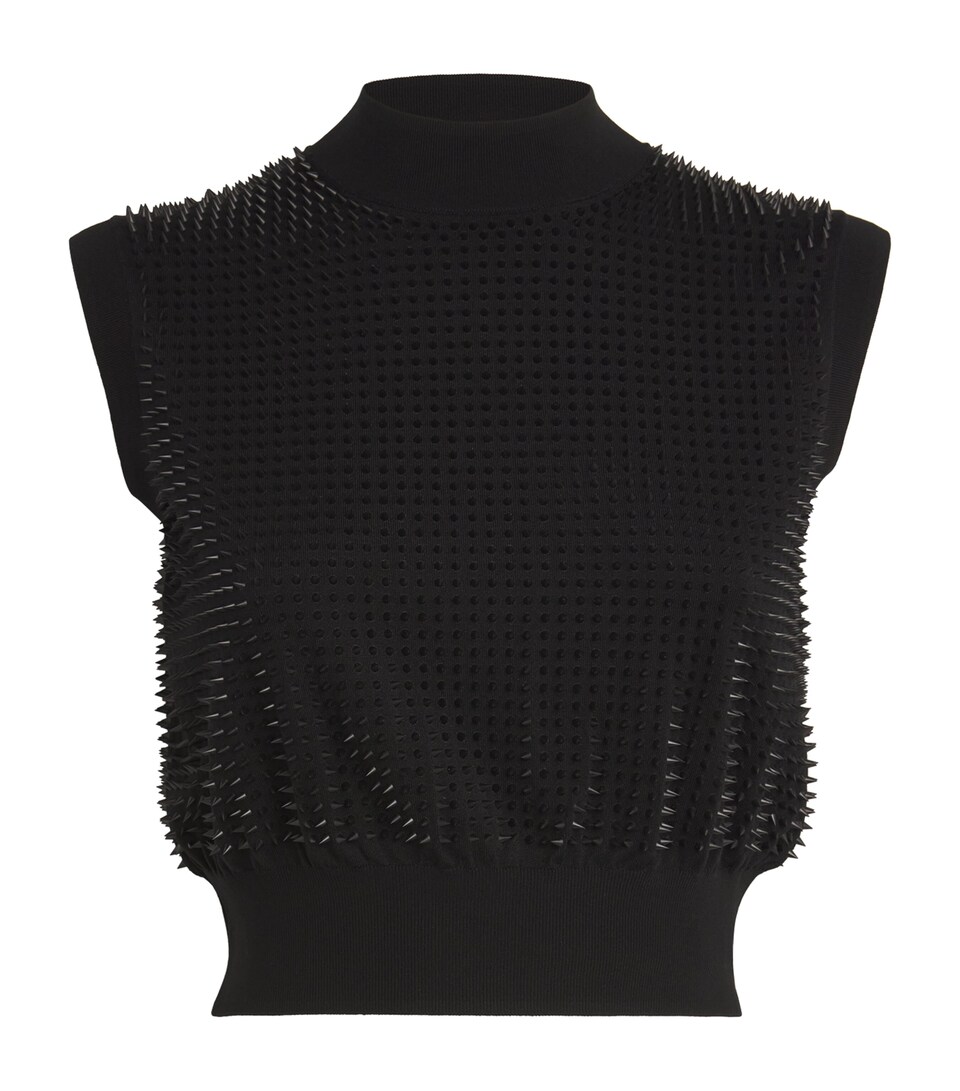 Alexander Wang Cropped Spike Top