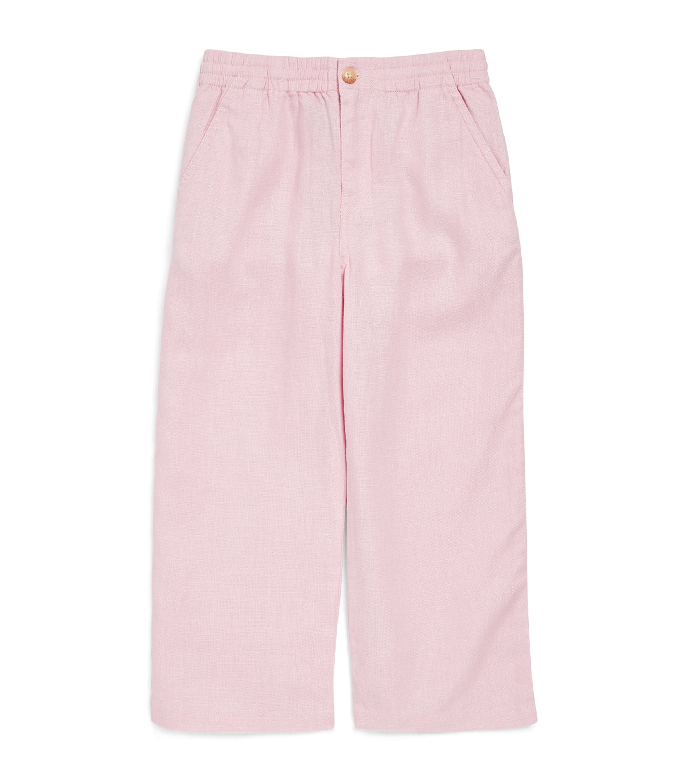 Mischka Aoki Kids Cotton Twill Trousers Pink