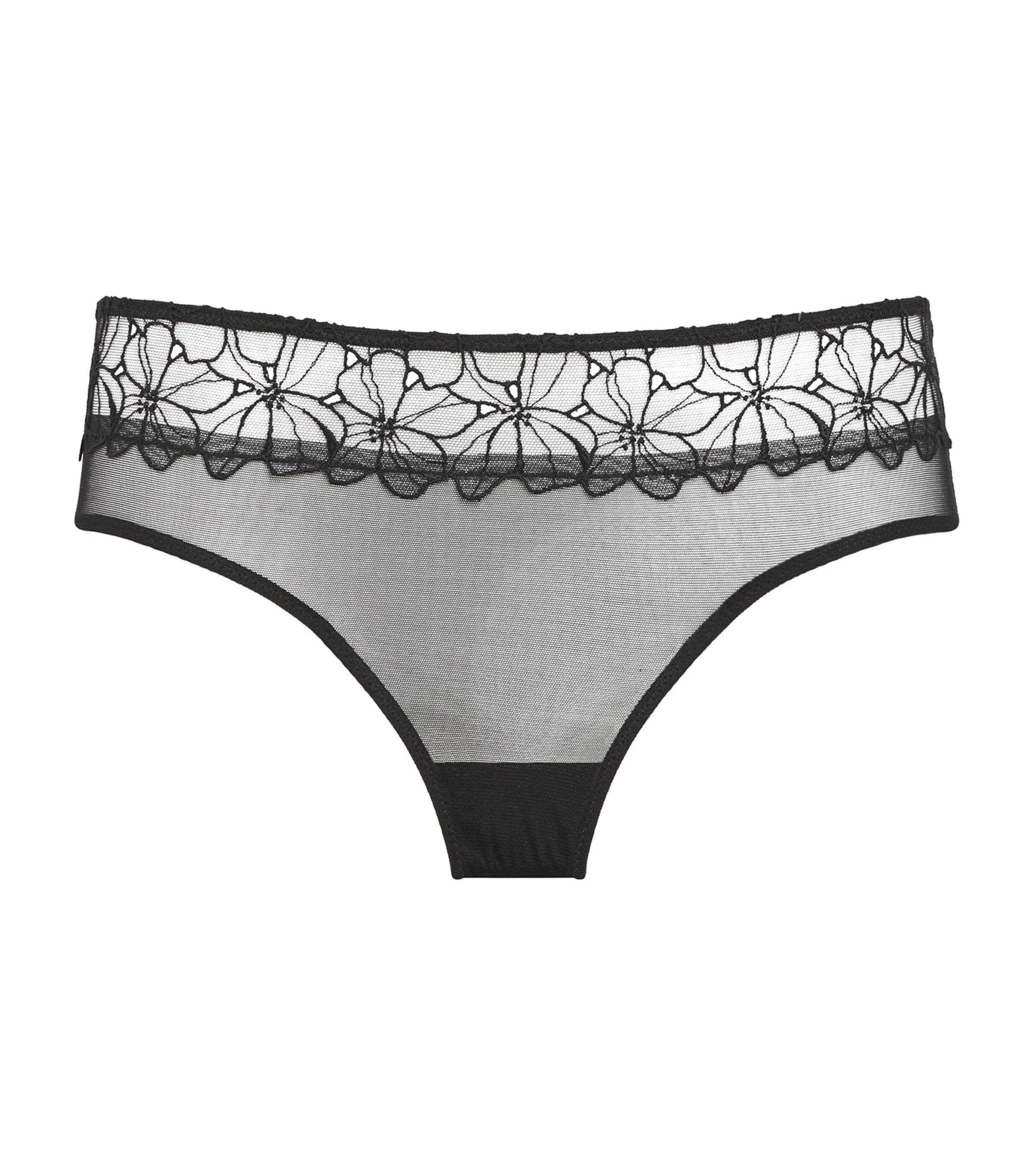 Simone Perele Lace-Trims Jeanne Briefs Black/noir