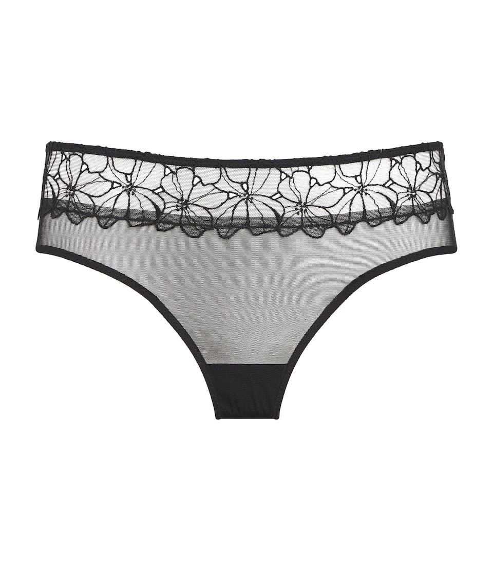 Simone Perele Lace-Trims Jeanne Briefs Black/noir