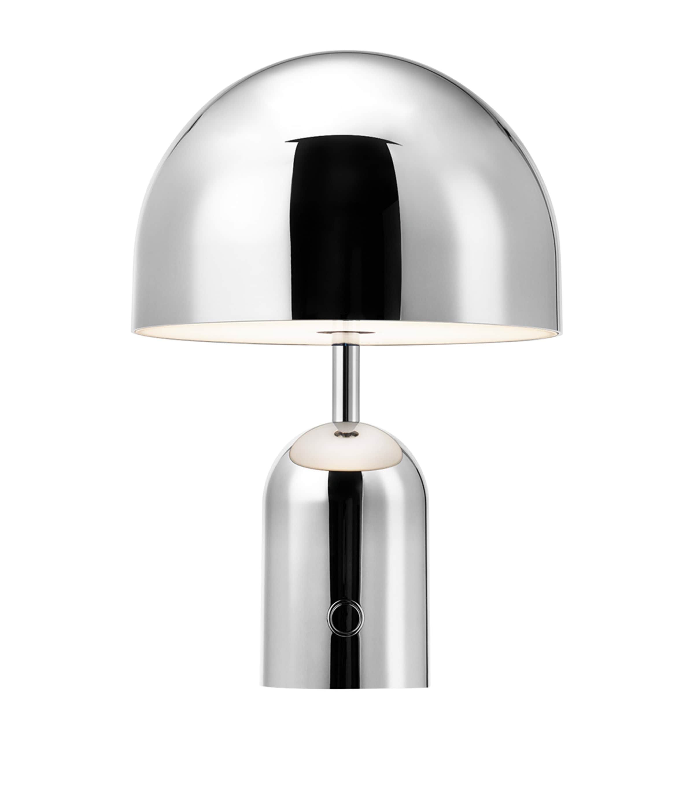 Tom Dixon Portable Bell Table Lamp Silver