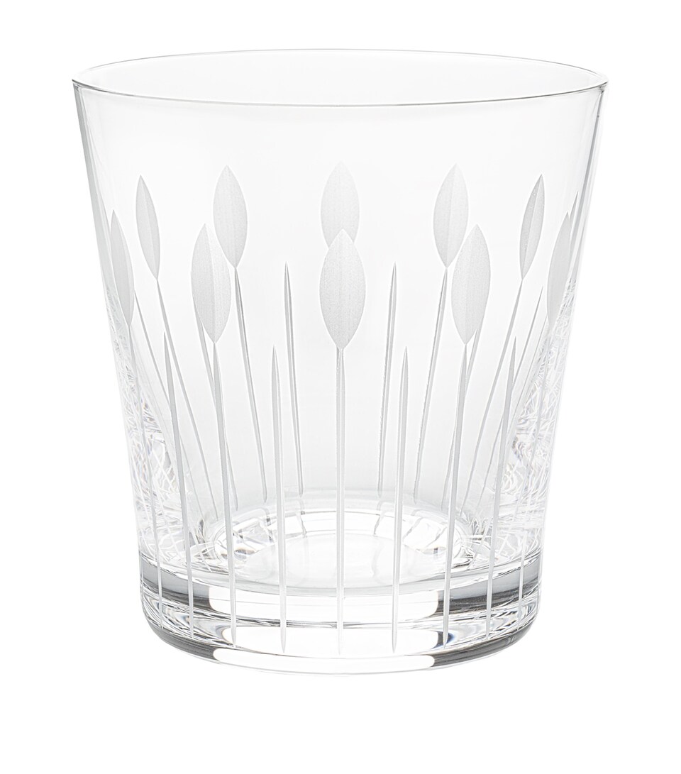 Lalique Set of 2 Lotus Tumblers (300ml) Clear