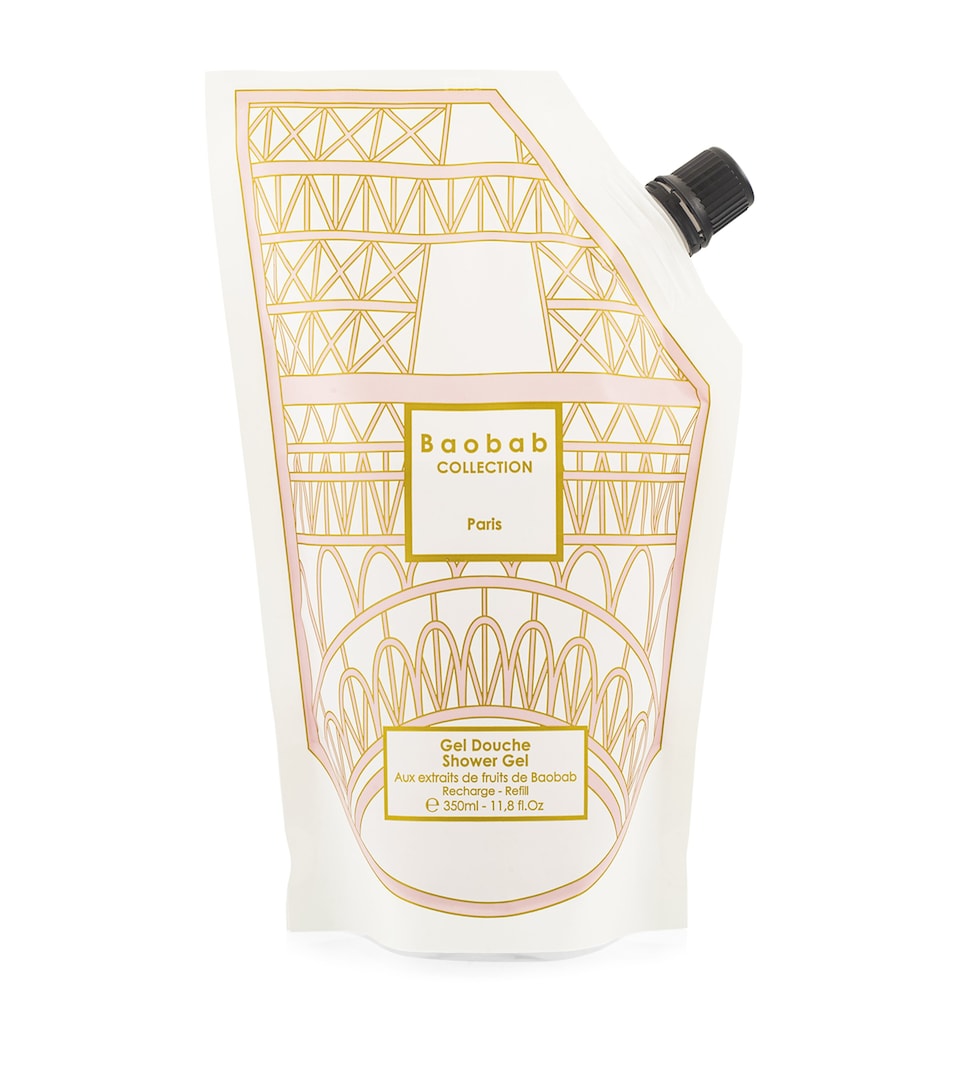 Baobab Collection Paris Shower Gel (350ml) - Refill White