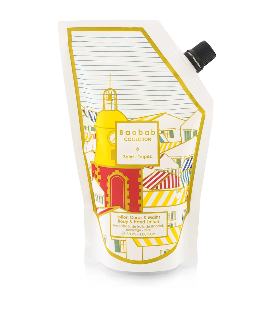 Baobab Collection À Saint-Tropez Body and Hand Lotion (350ml) - Refill White