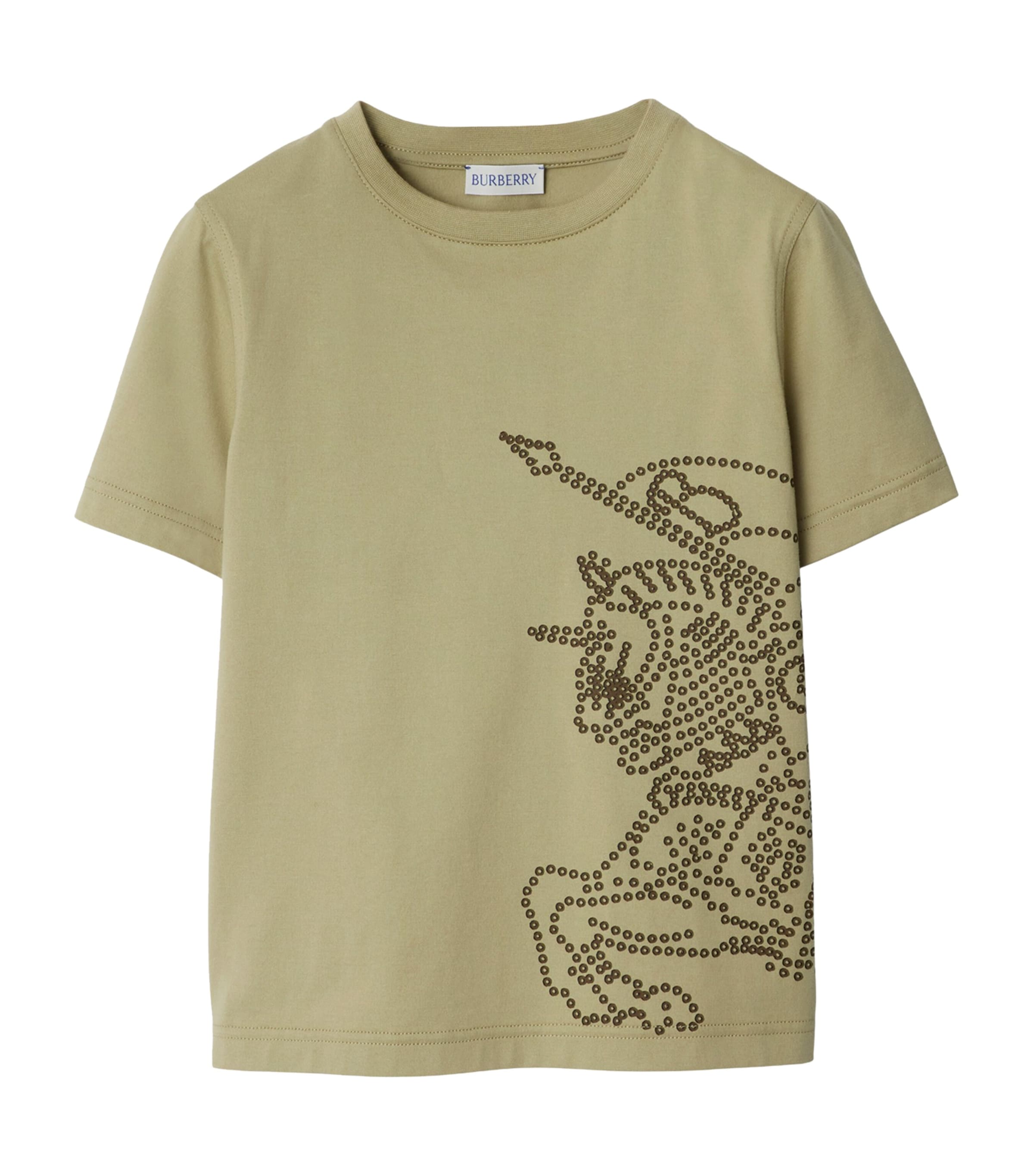 Vilebrequin Kids Cotton Logo T-Shirt (4-12 Years) Groseille