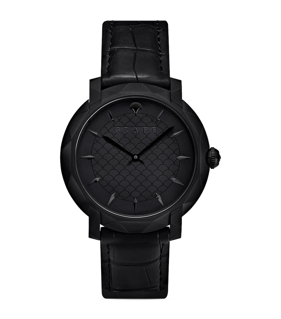 Panerai Titanium DLC Eclipse Watch 43mm White