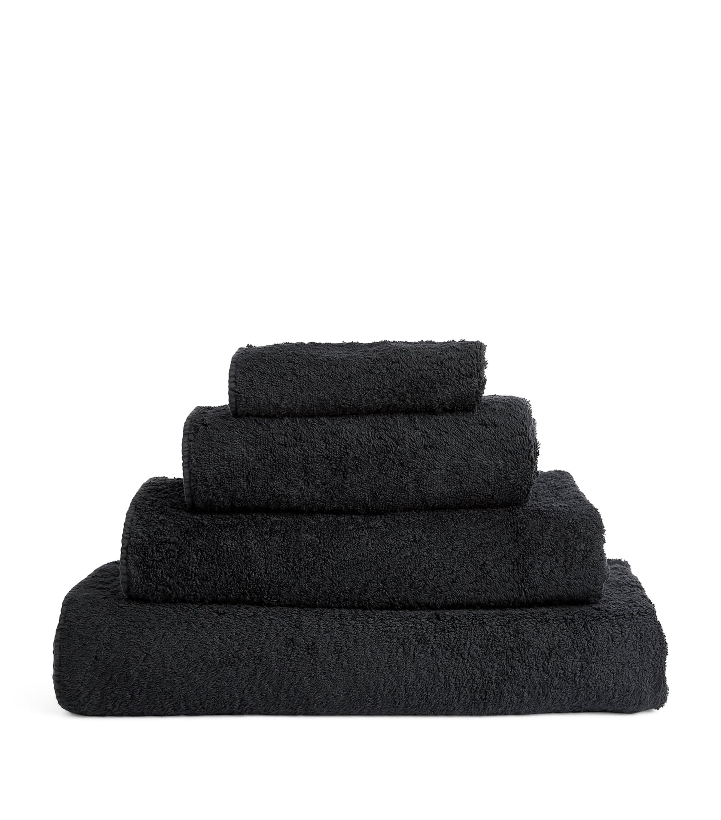 Super Pile Hand Towel (55cm x 100cm) Black