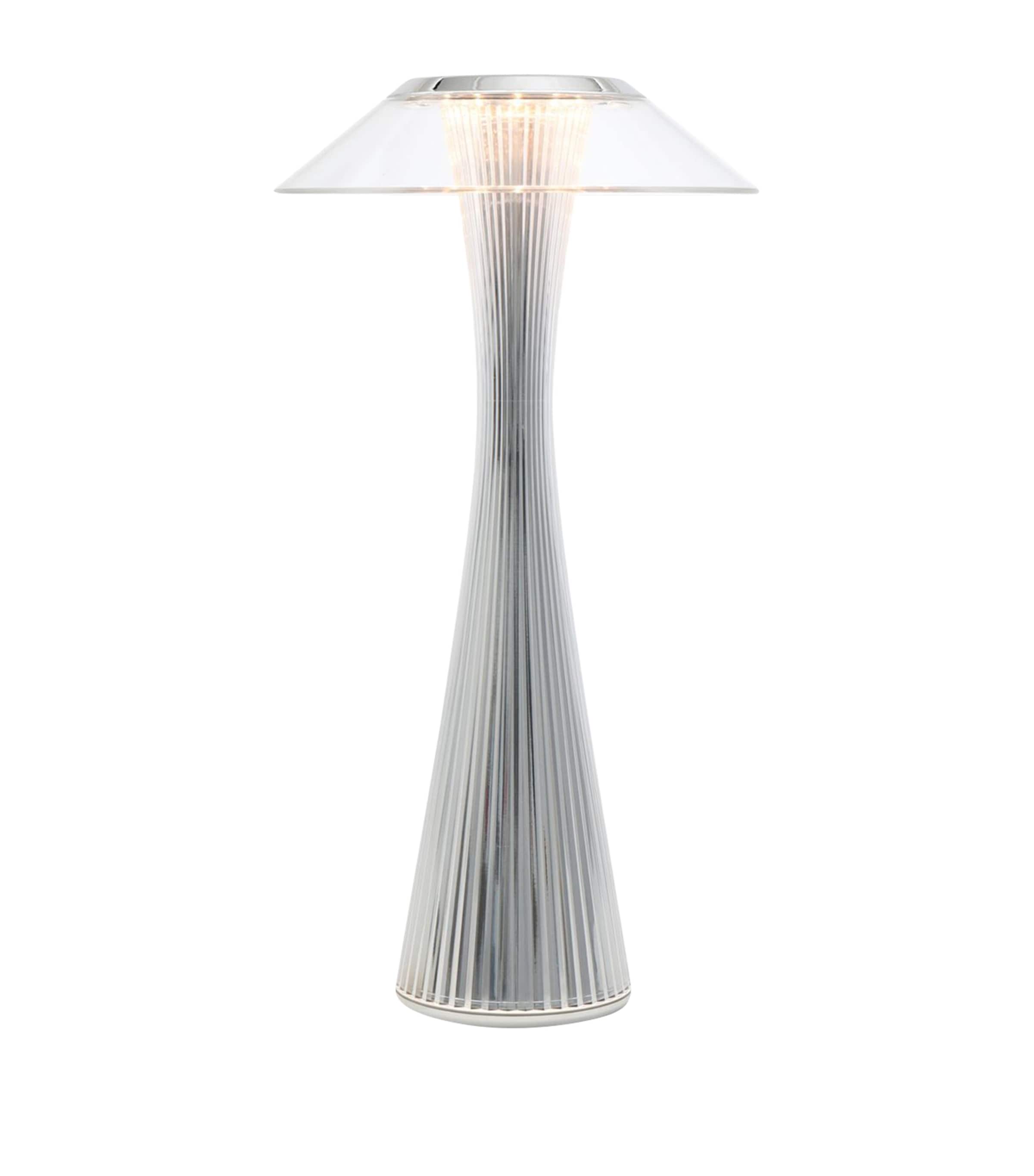 Kartell Sculptural Space Table Lamp Chrome
