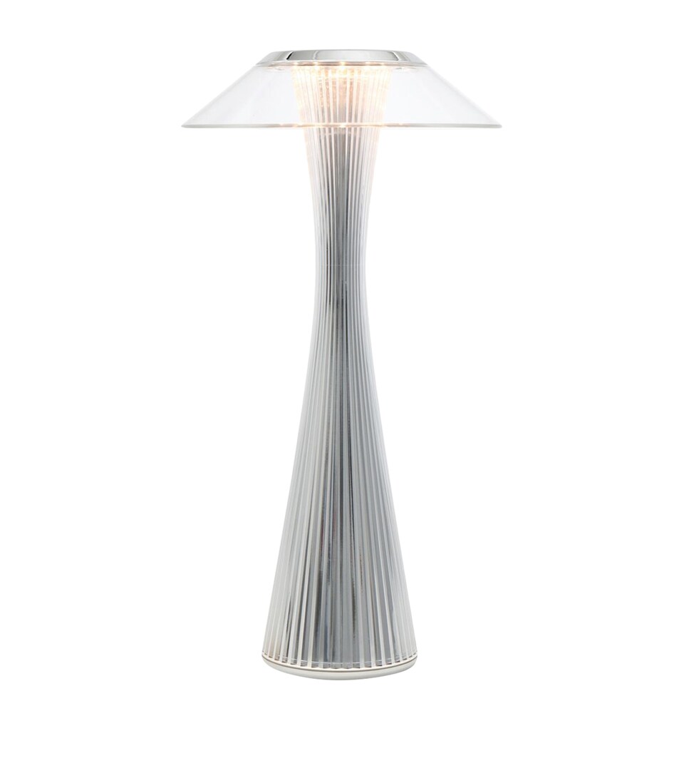 Kartell Sculptural Space Table Lamp Chrome