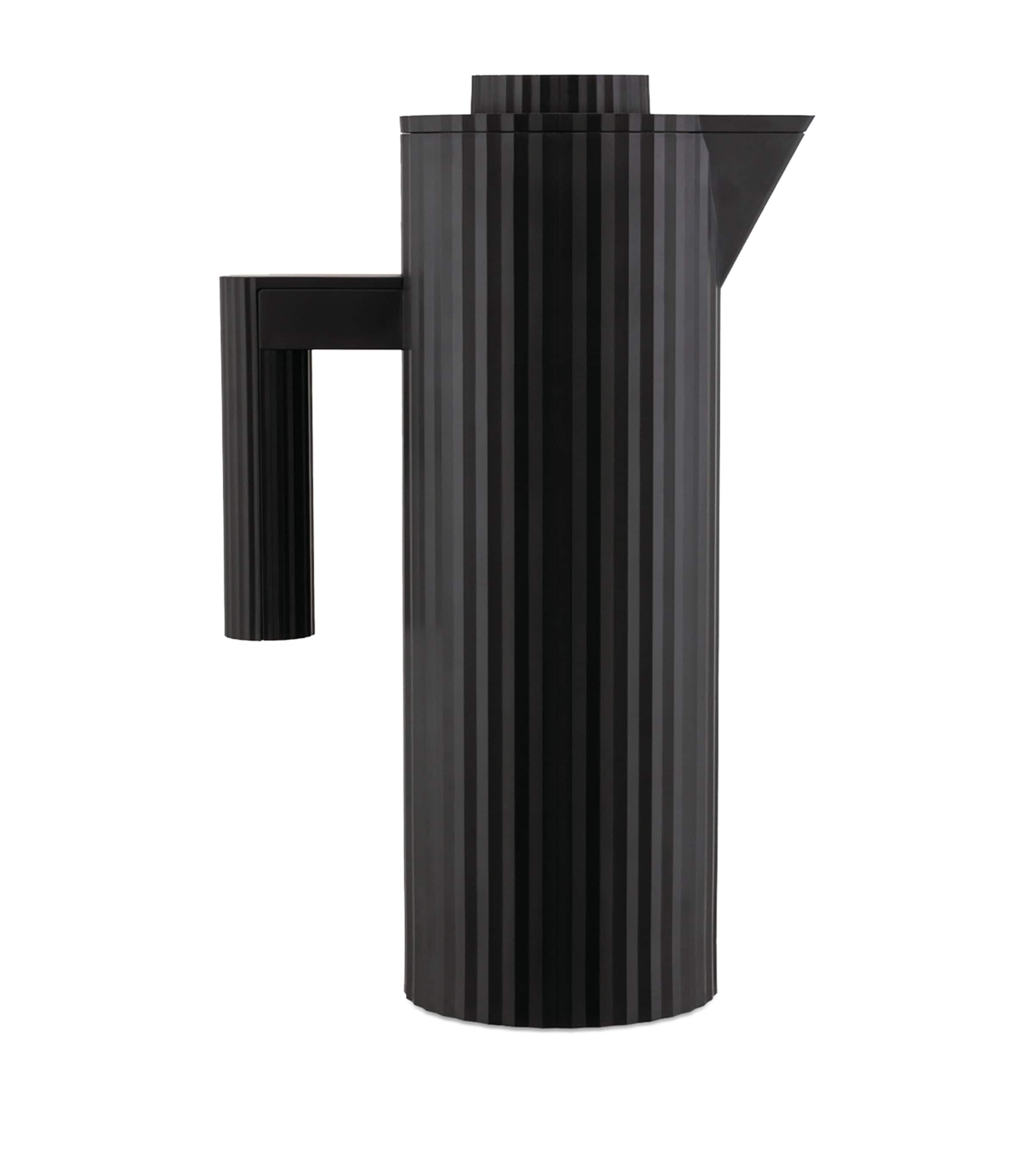 Alessi Plissé Vacuum Jug (1L) Black