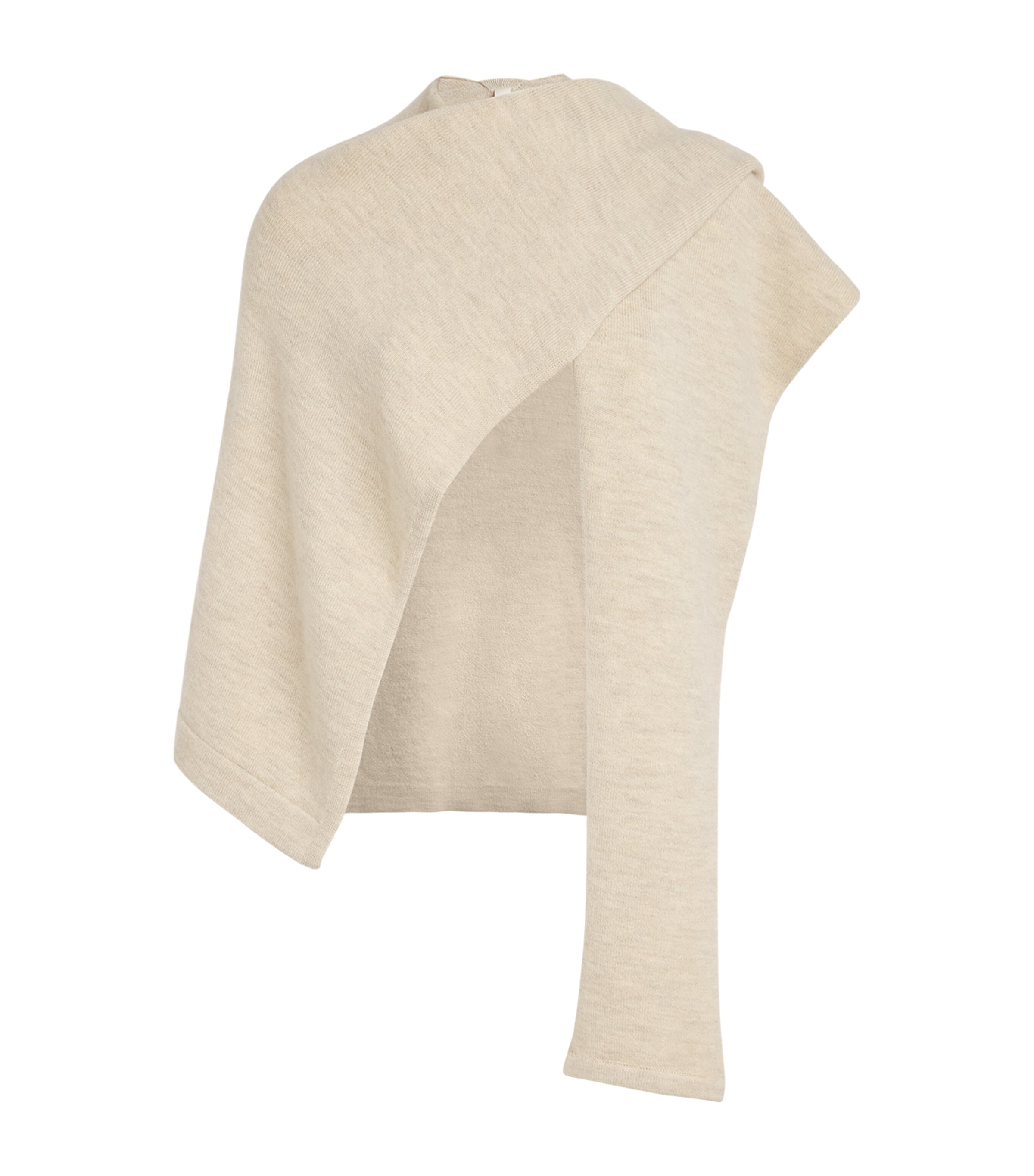 Lauren Manoogian Wool-Alpaca Shawl Ecru